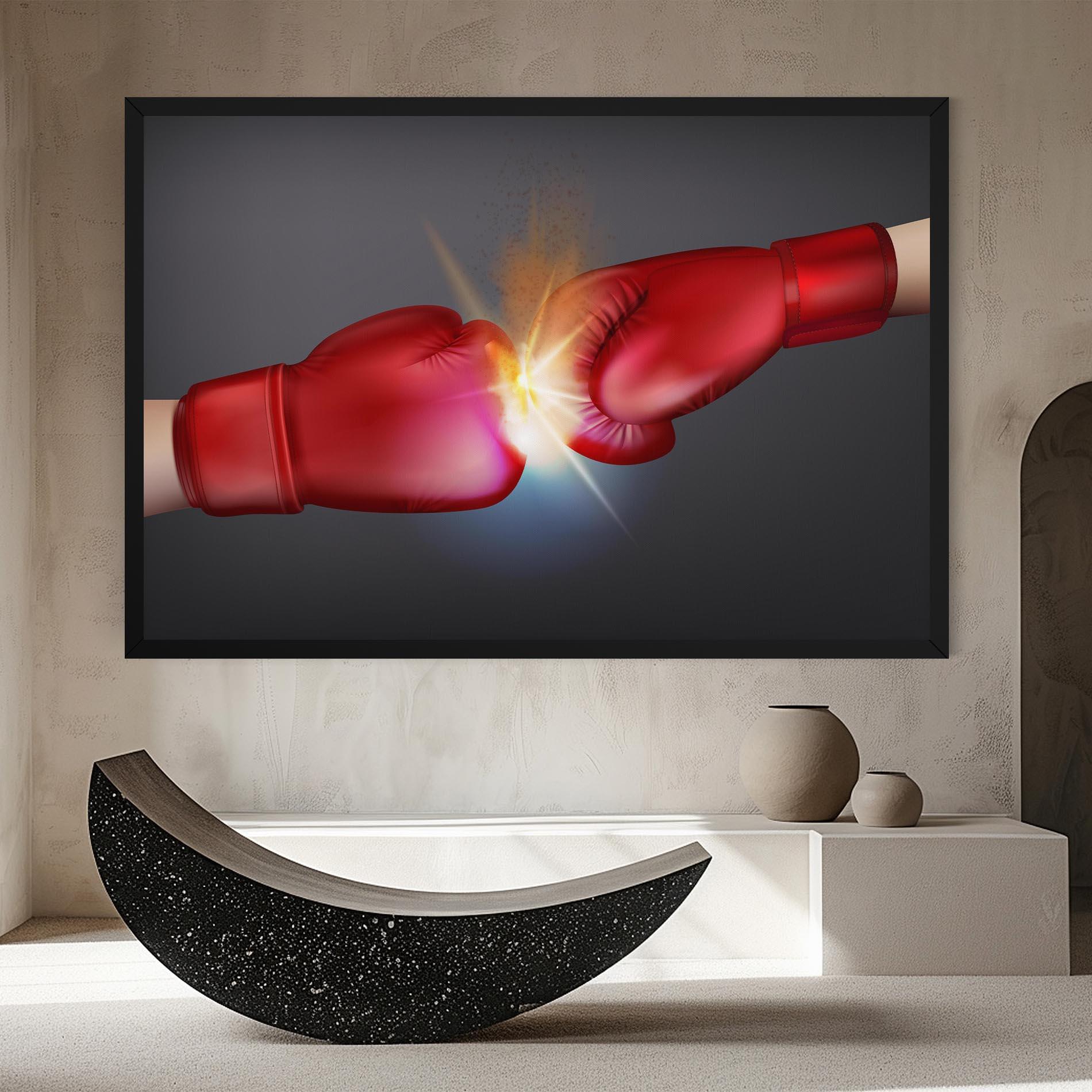 Vászonkép Box Explosion mockup 8