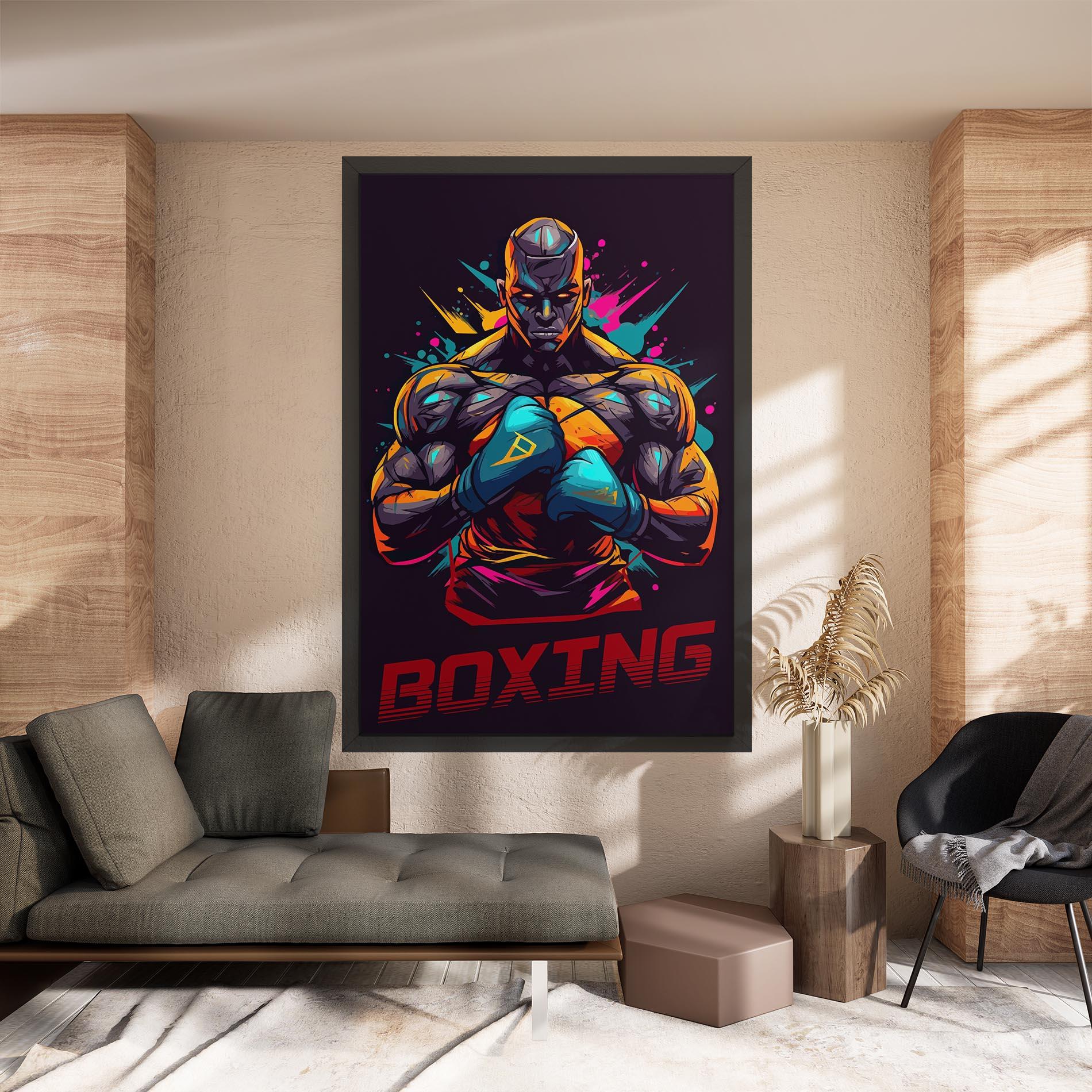 Vászonkép Boxing Strong mockup 8