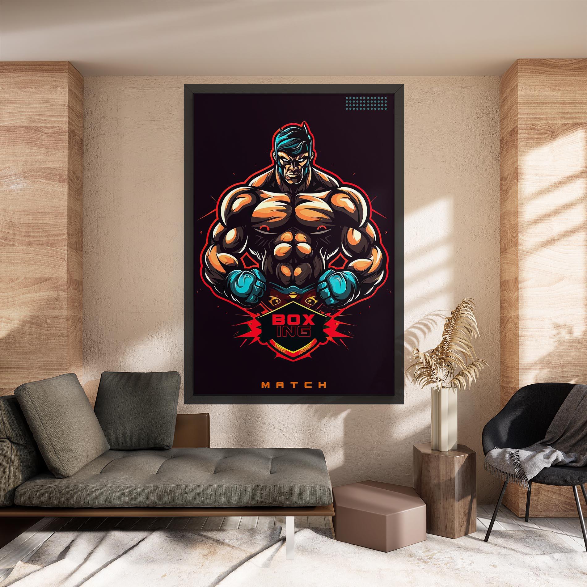 Vászonkép Light Blue Gloves mockup 8