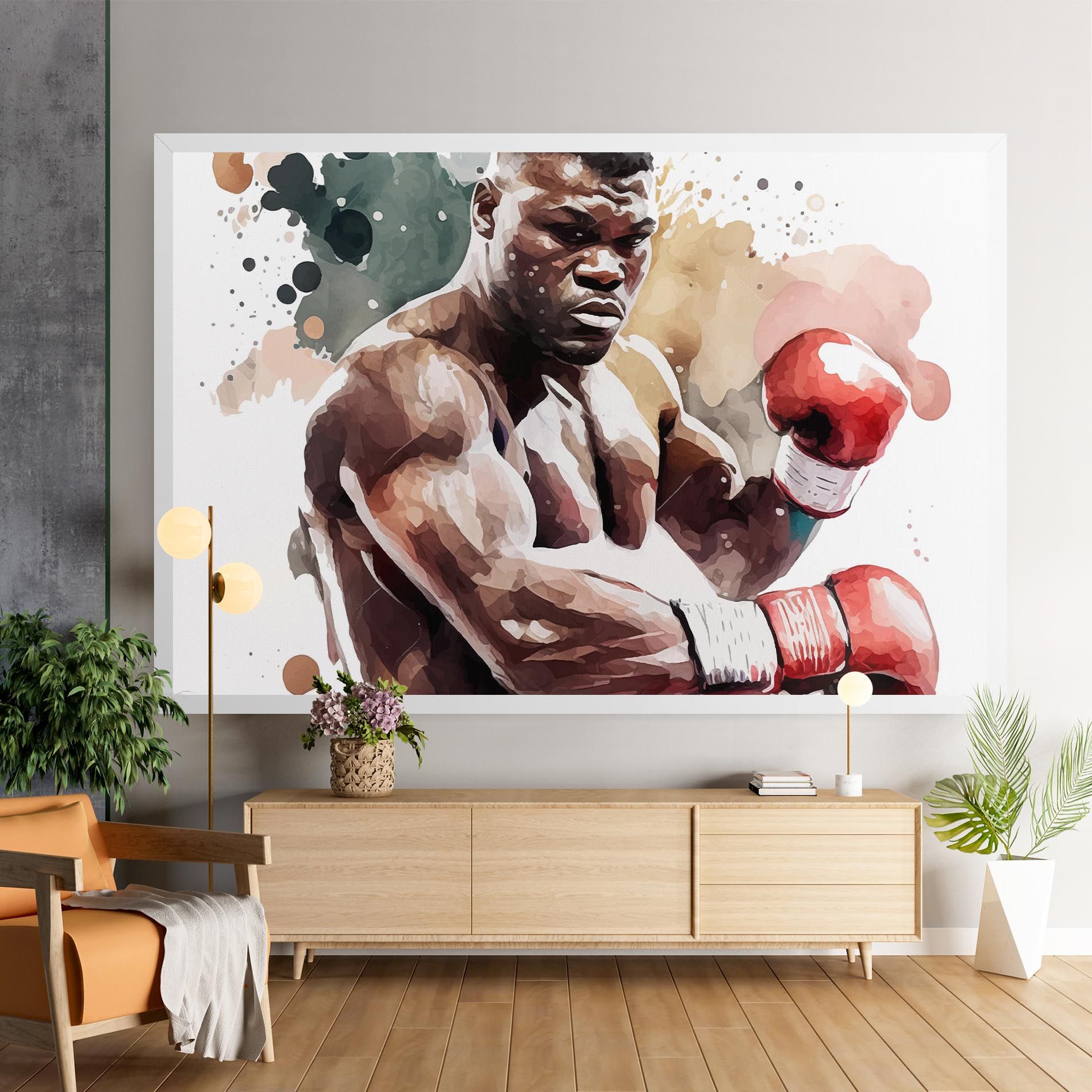 Boxing Cream Green mockup 9