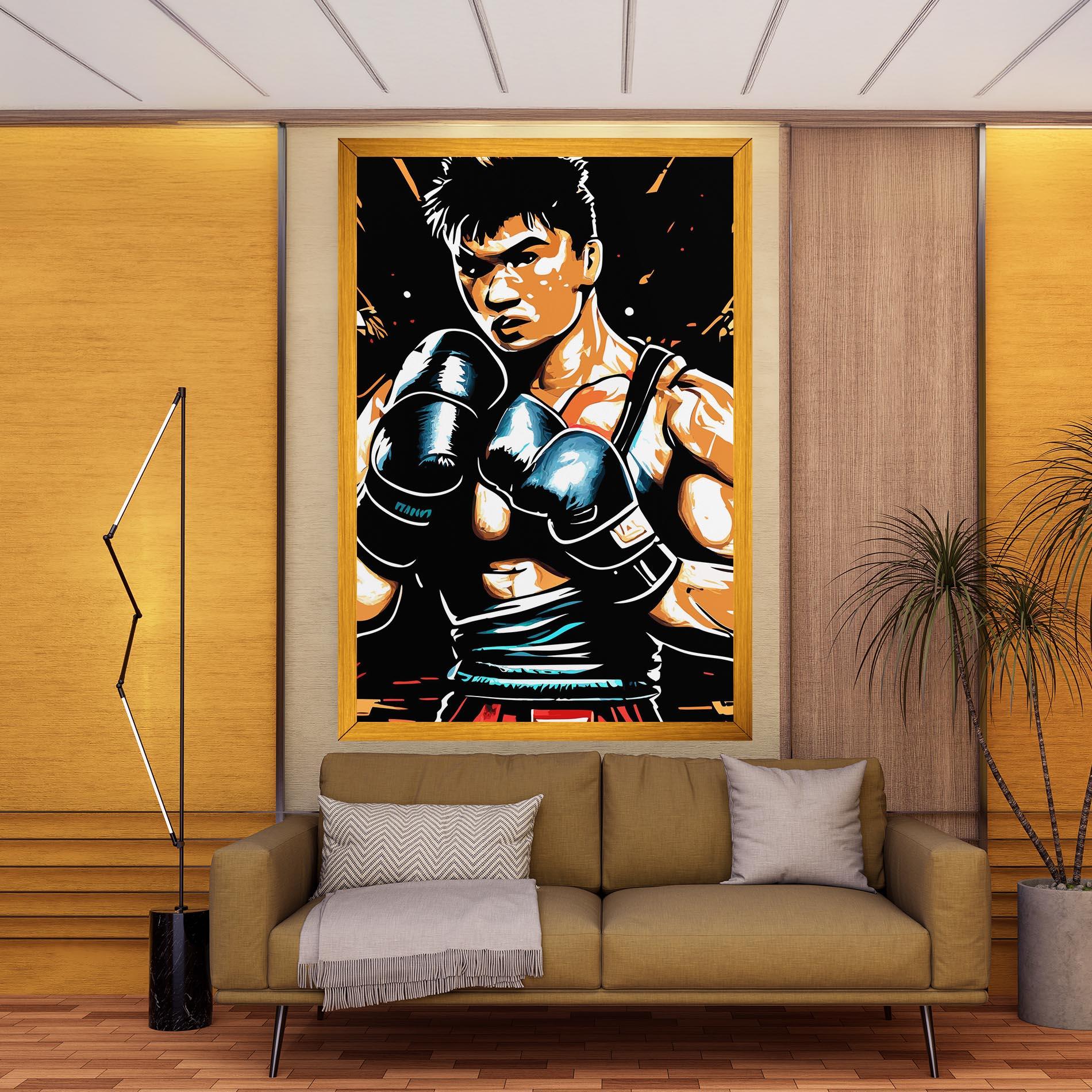 Vászonkép Video Box Game mockup 9