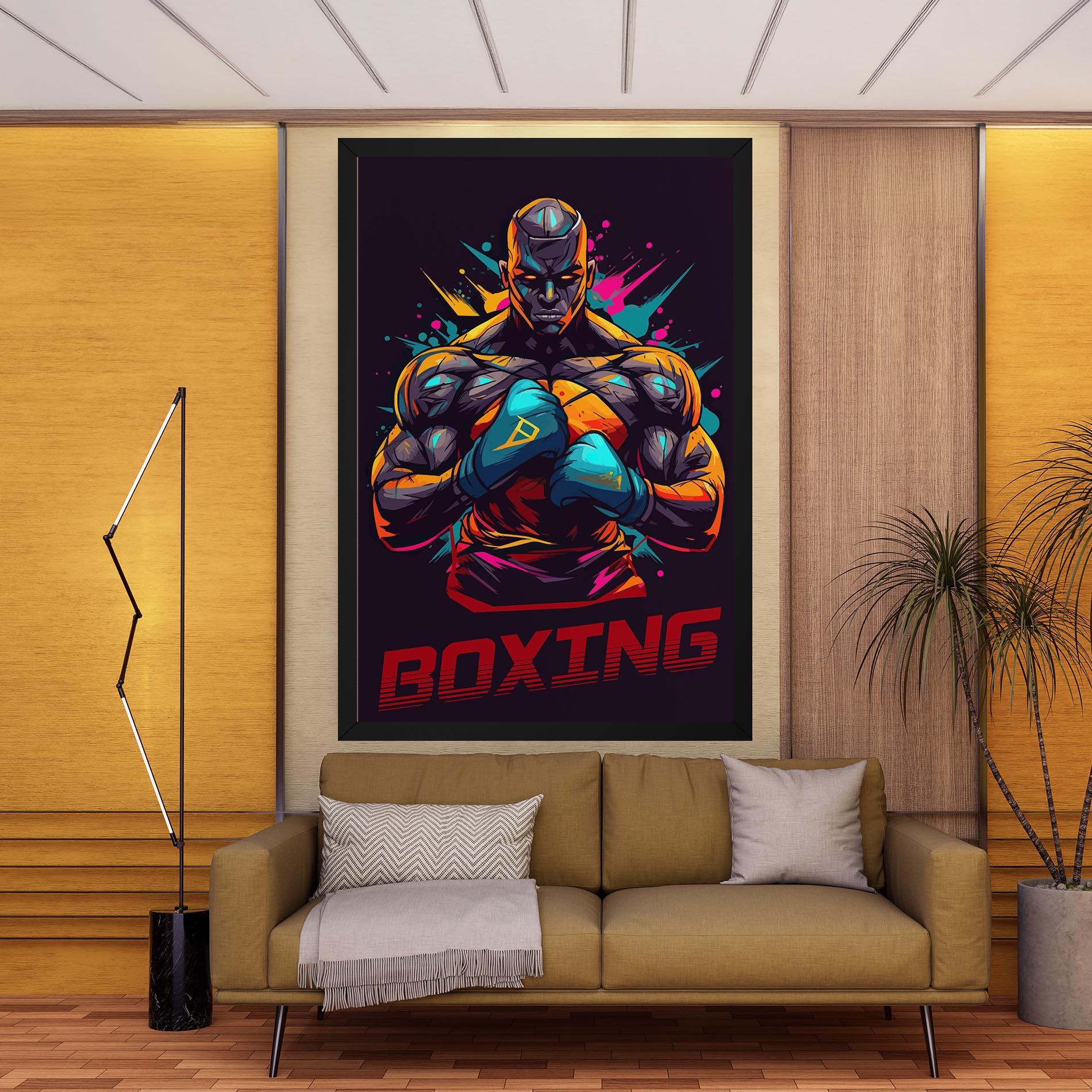 Vászonkép Boxing Strong mockup 9