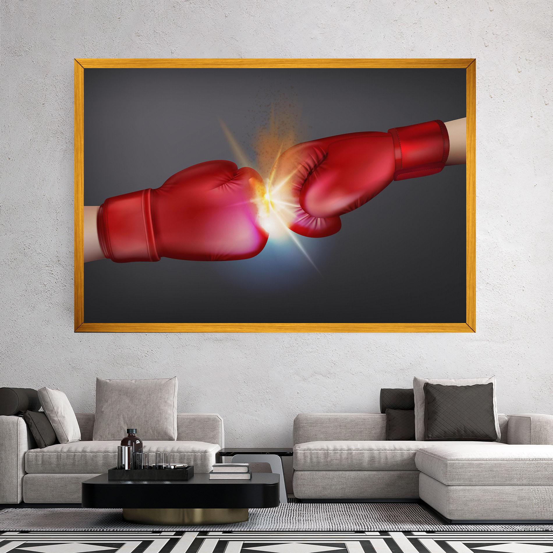 Vászonkép Box Explosion mockup 2