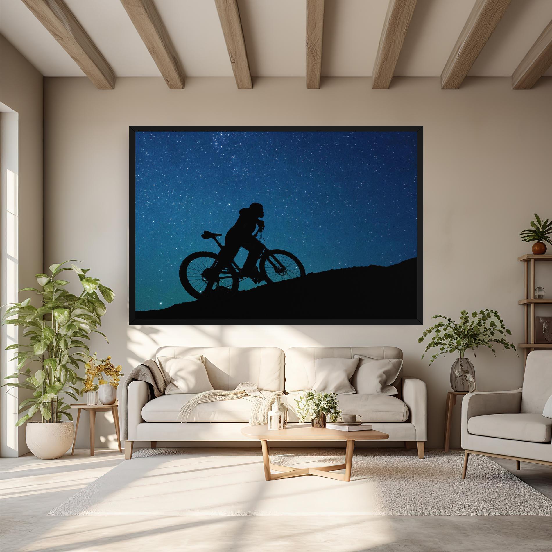 Vászonkép Bike Blast mockup 6