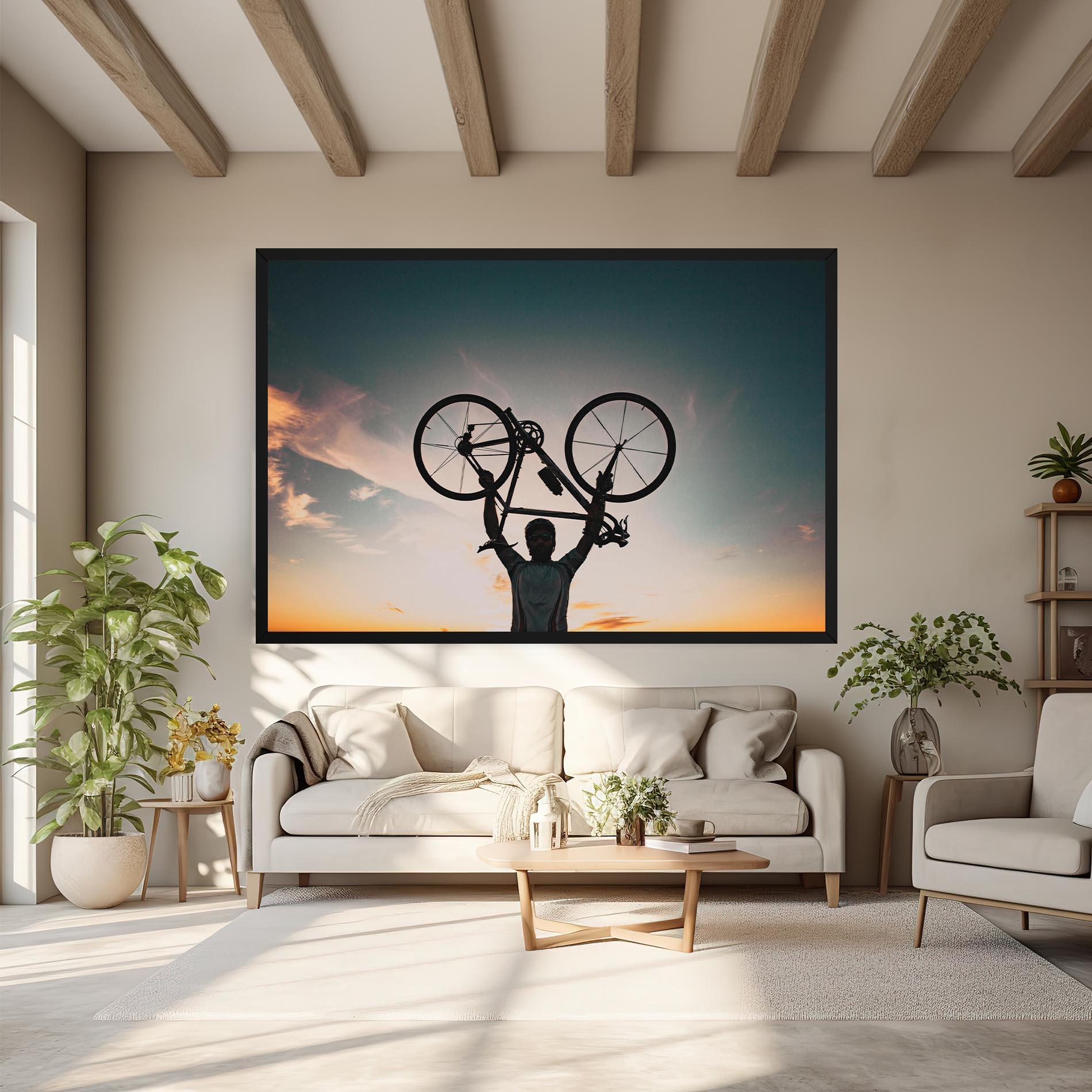 Vászonkép Cycle Explor mockup 6