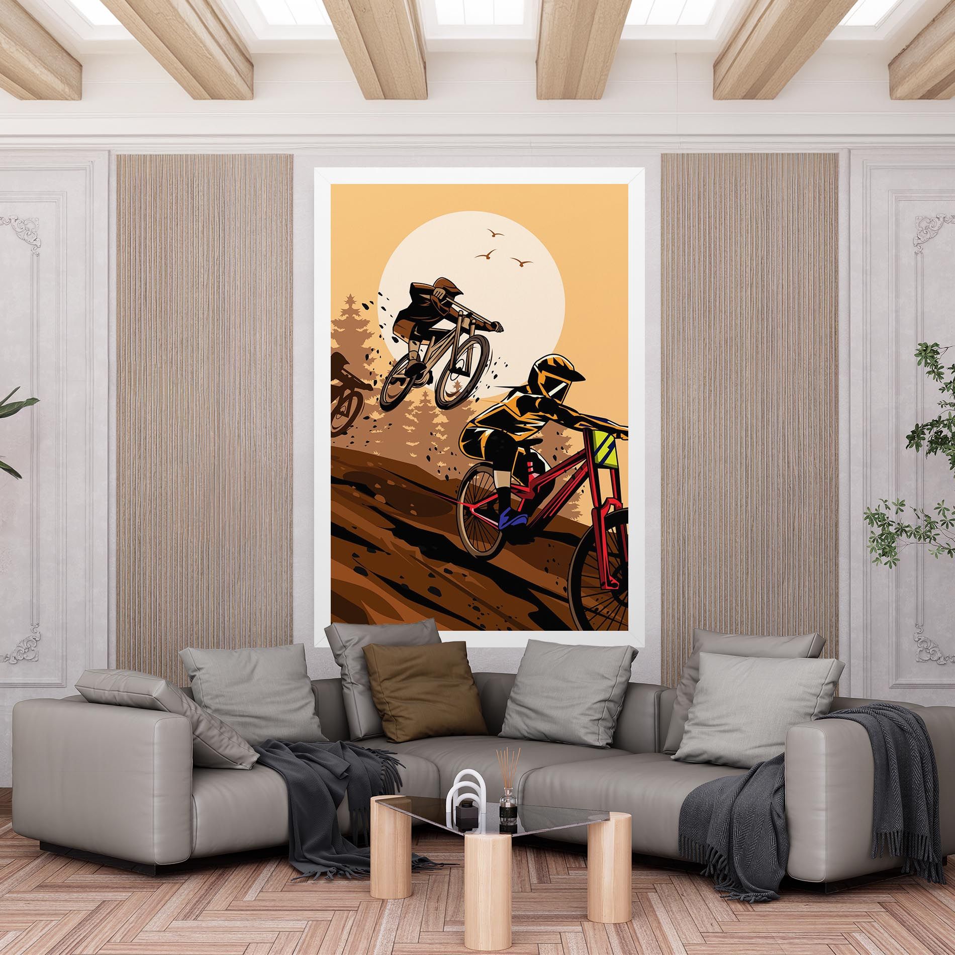 Downhill Bike mockup 6