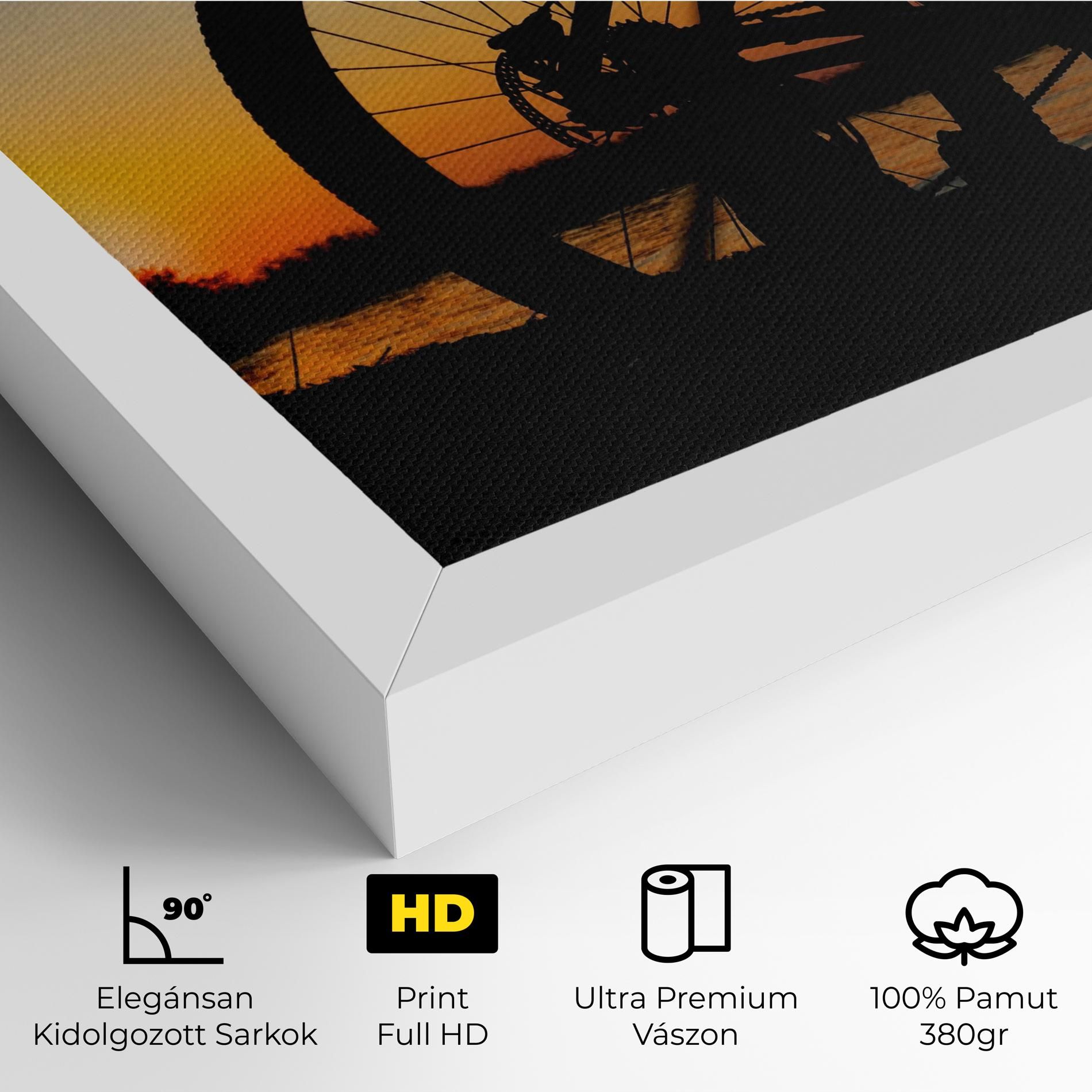 Beach Bike Silhouette mockup 4