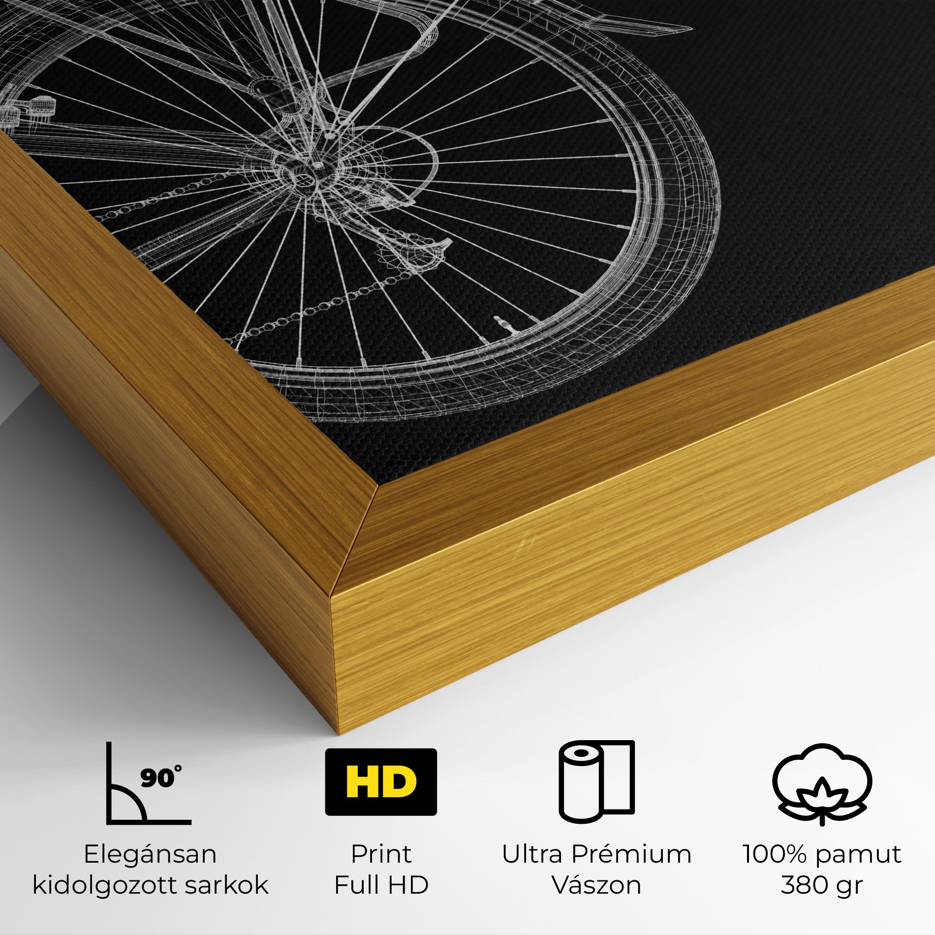 3d Wire Model Bike mockup 4