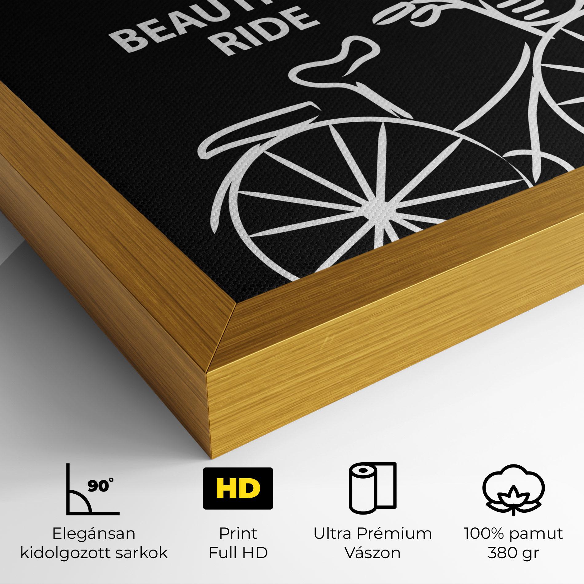 Vászonkép Beautiful Ride mockup 4