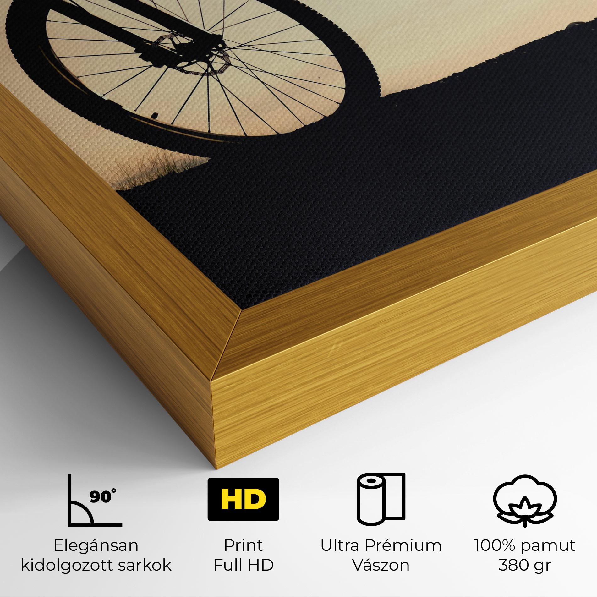 Vászonkép Cream Sky Mtb mockup 4
