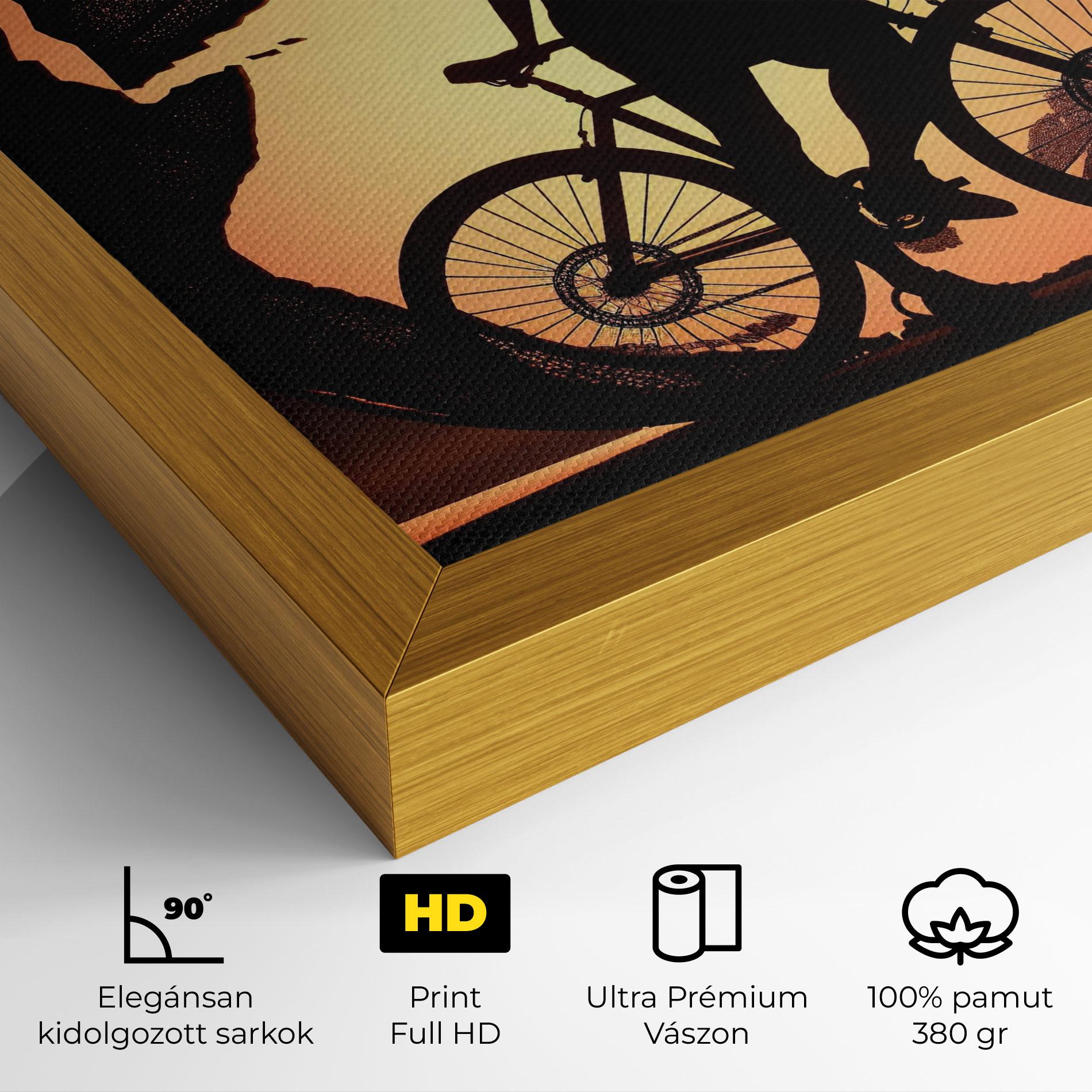 Vászonkép Globe Riding World mockup 4