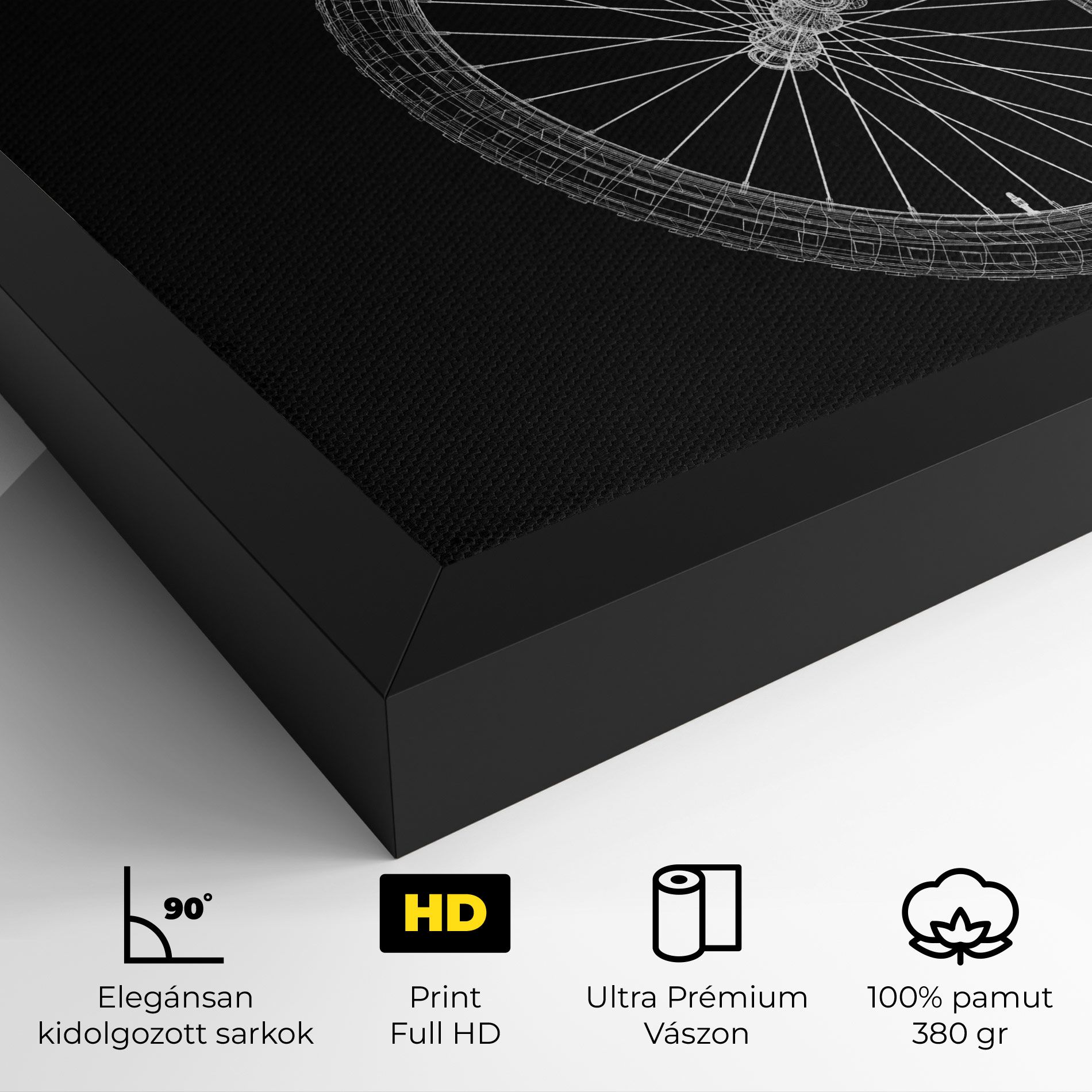 3d Bike Model On Black mockup 4