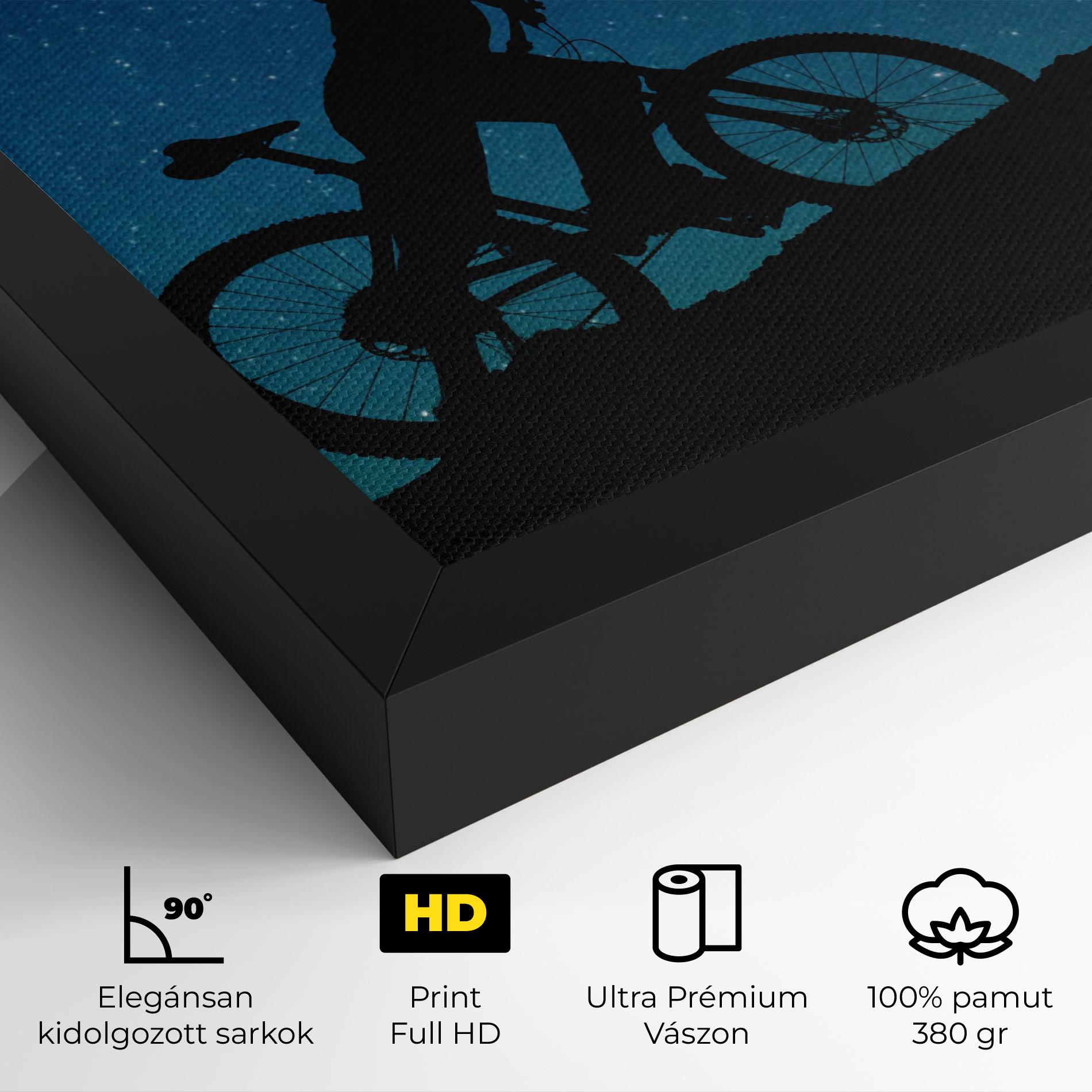 Vászonkép Bike Blast mockup 4