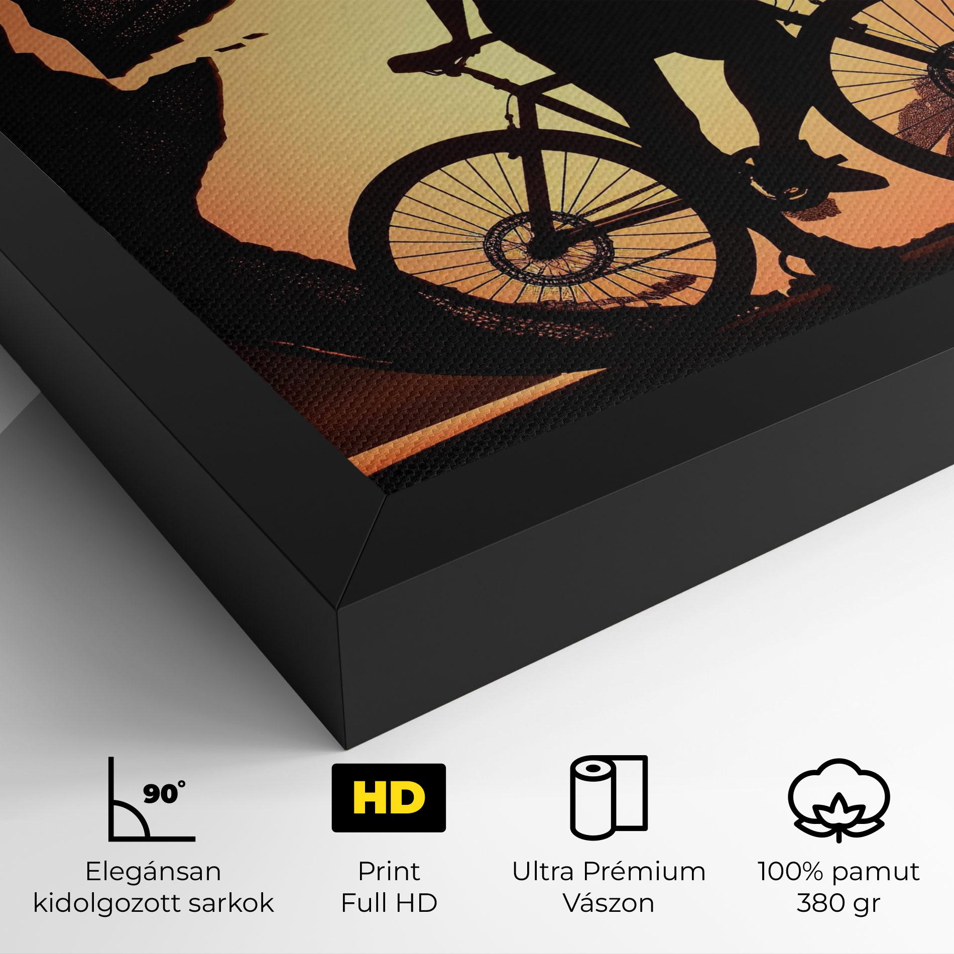 Vászonkép Globe Riding World mockup 4