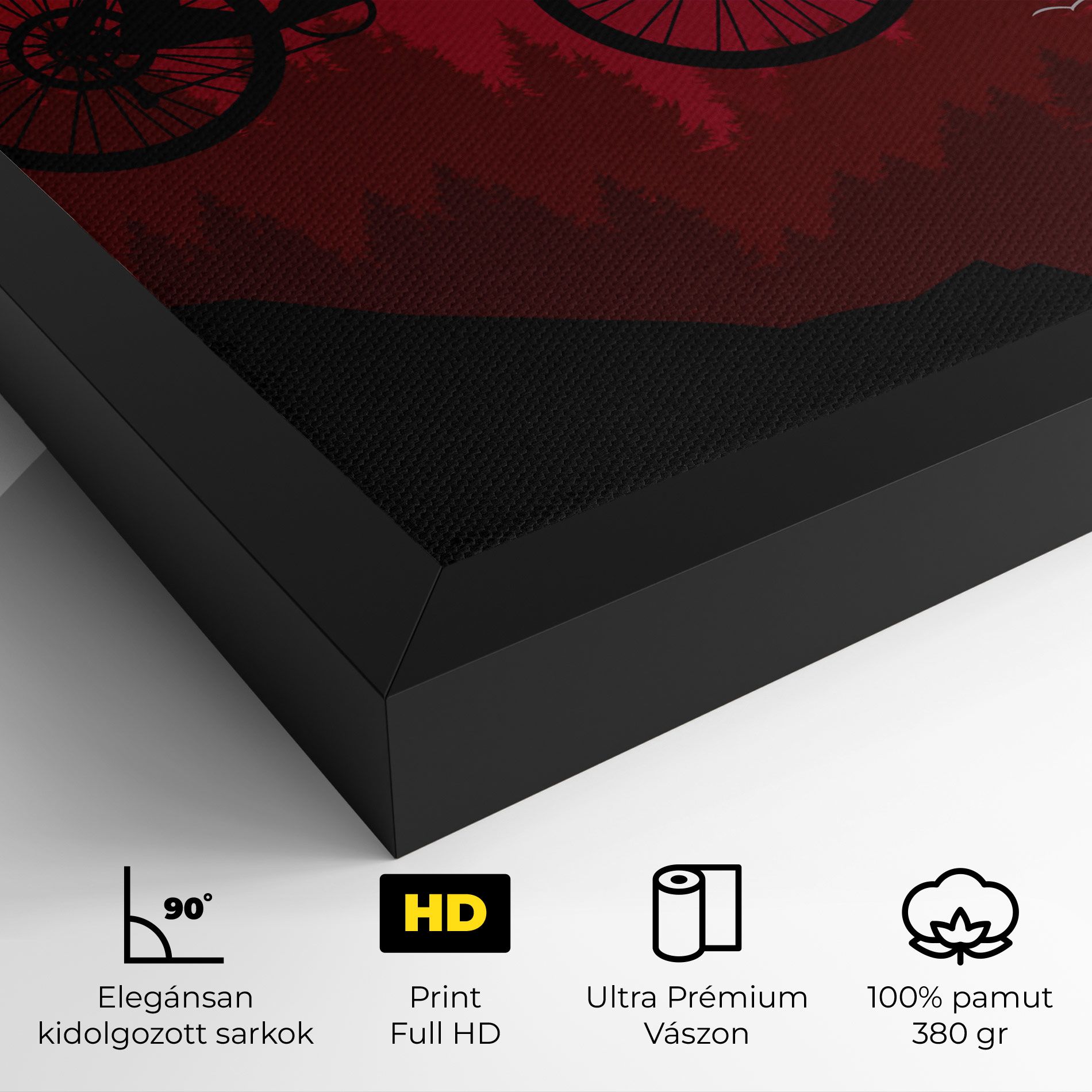 Mountain Bike Sunset mockup 4