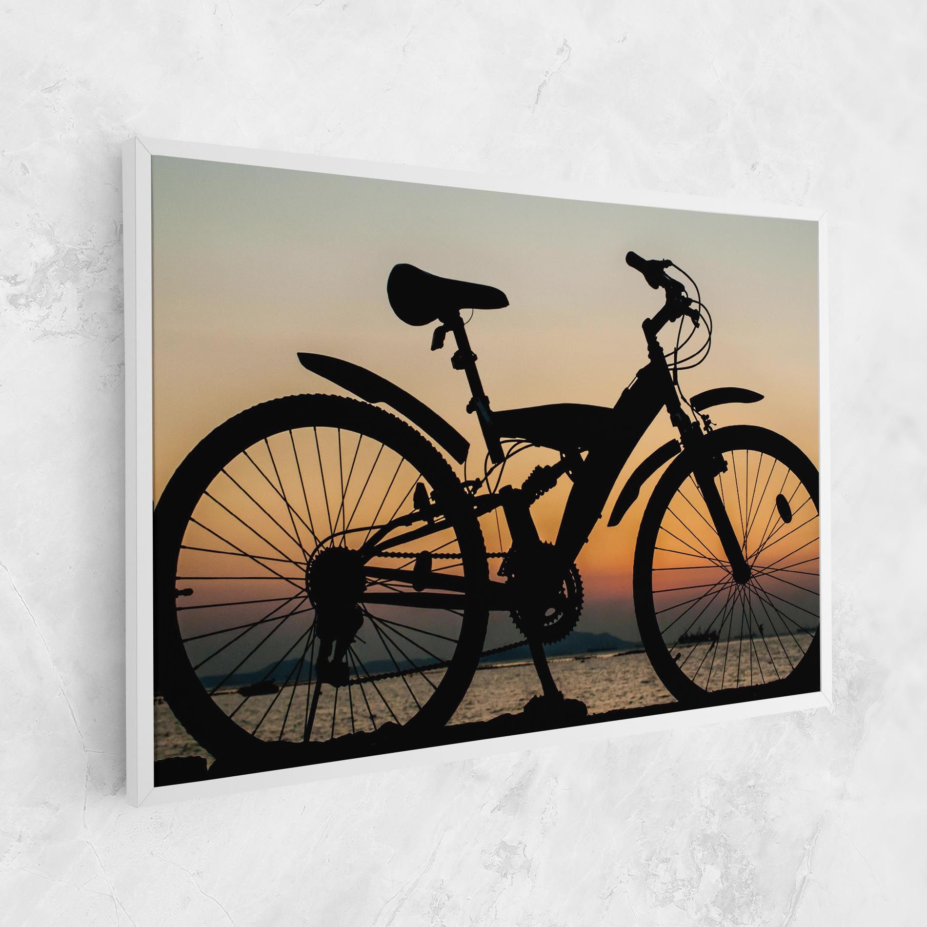 Beautiful Mtb Shilouette mockup 1