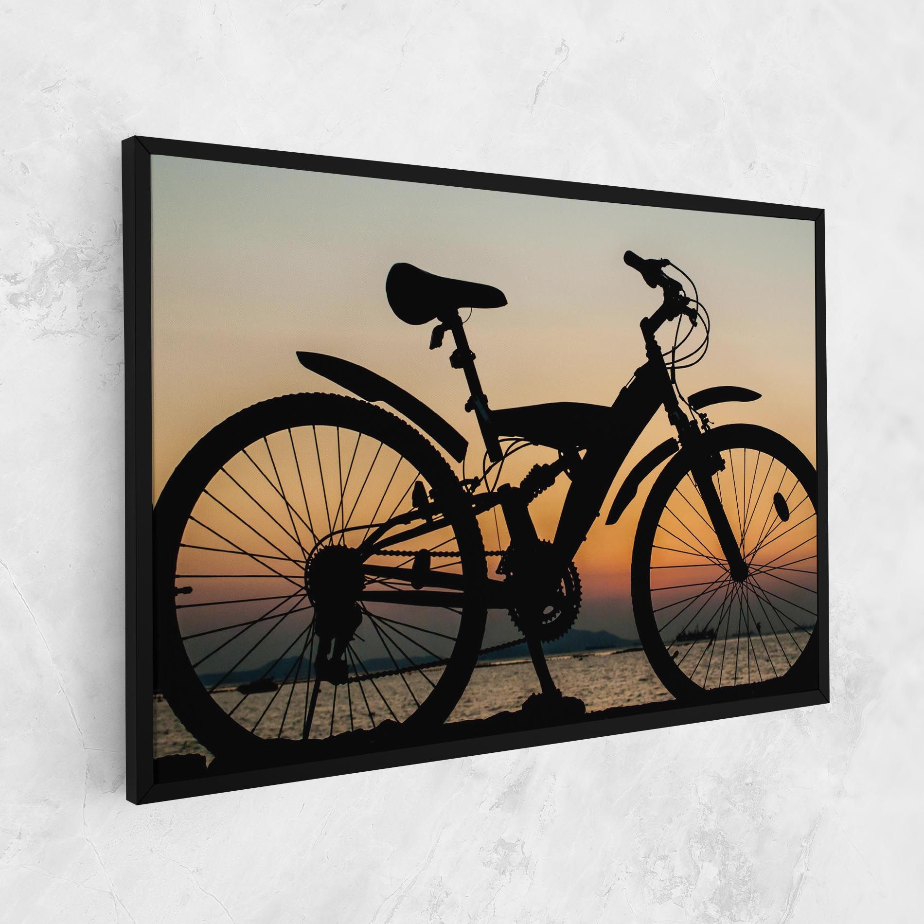 Beautiful Mtb Shilouette mockup 1