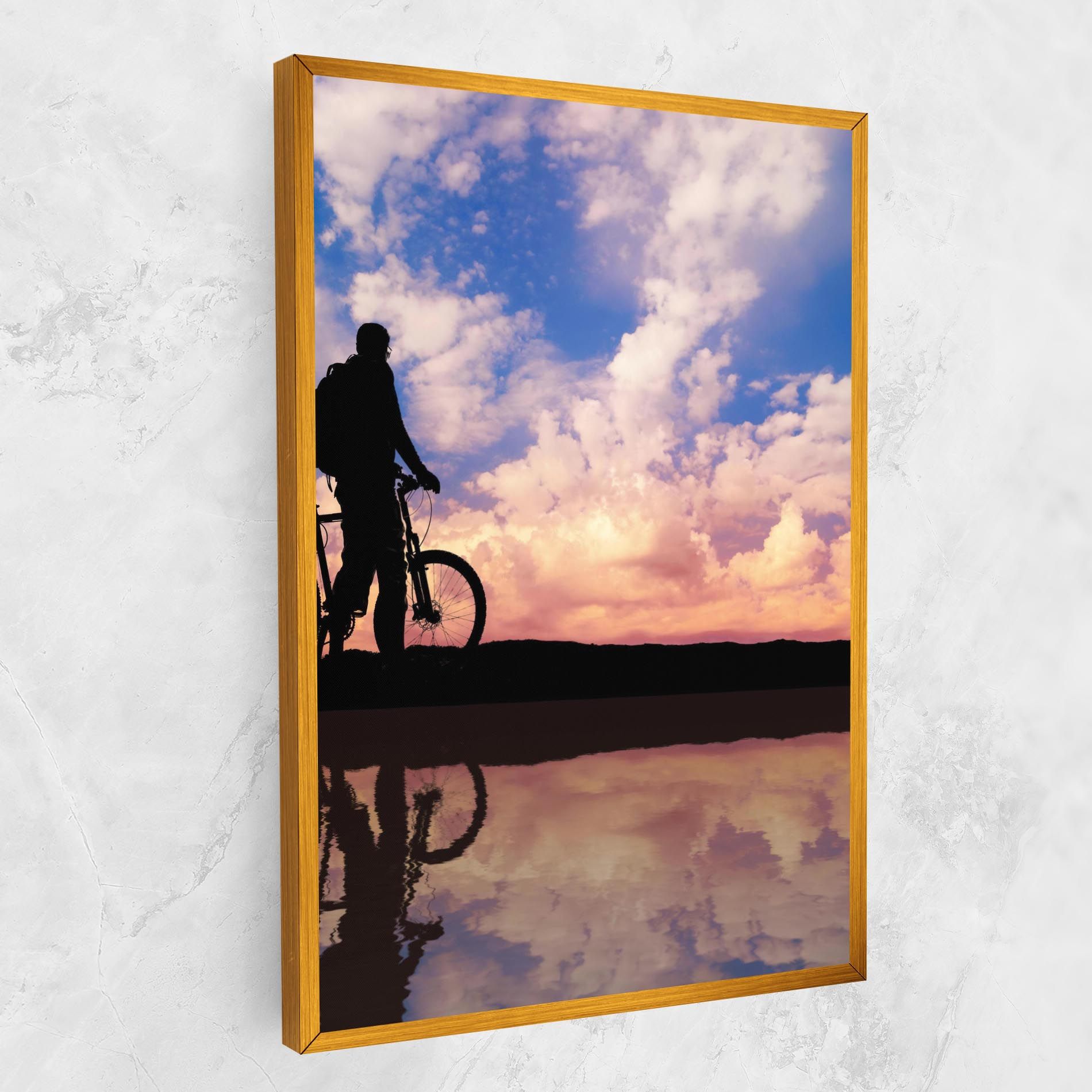 Bike Sunset mockup 1