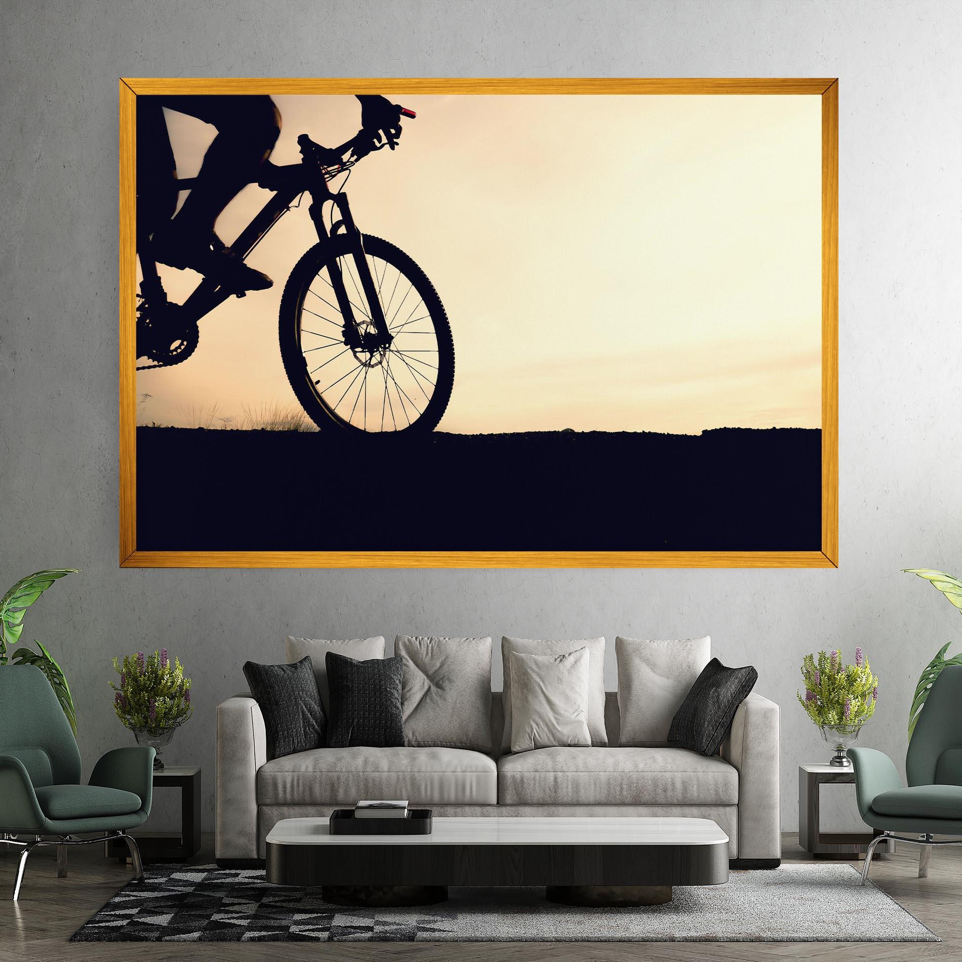 Vászonkép Cream Sky Mtb mockup 7