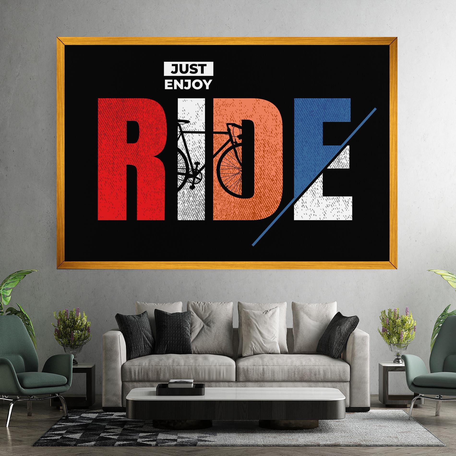 Vászonkép Ride mockup 7