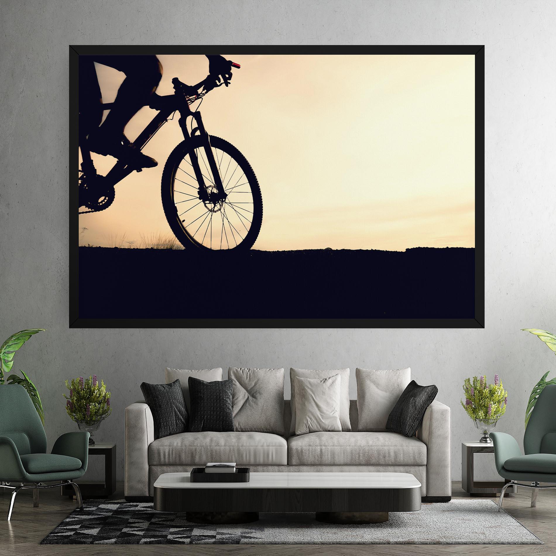 Vászonkép Cream Sky Mtb mockup 7