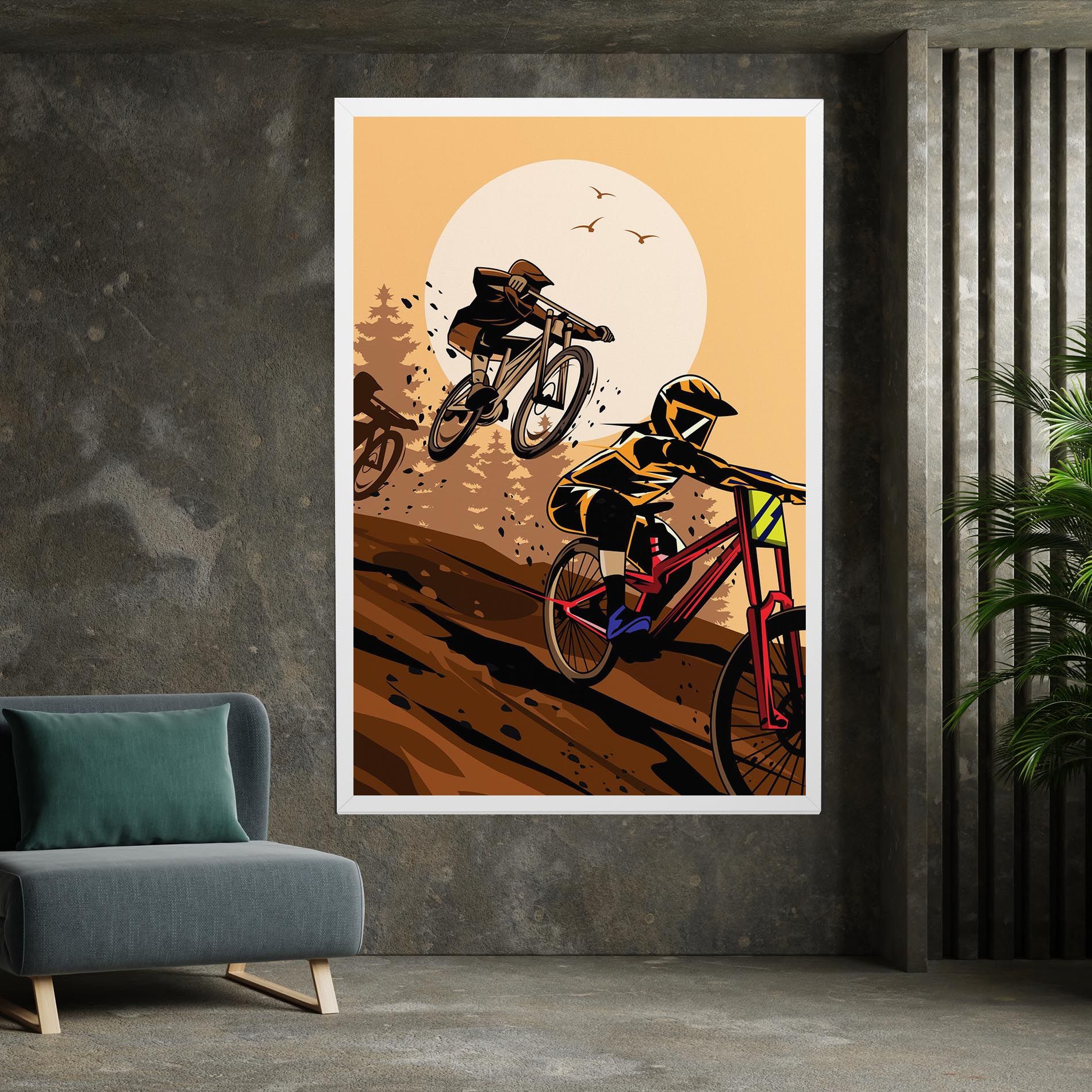 Downhill Bike mockup 7