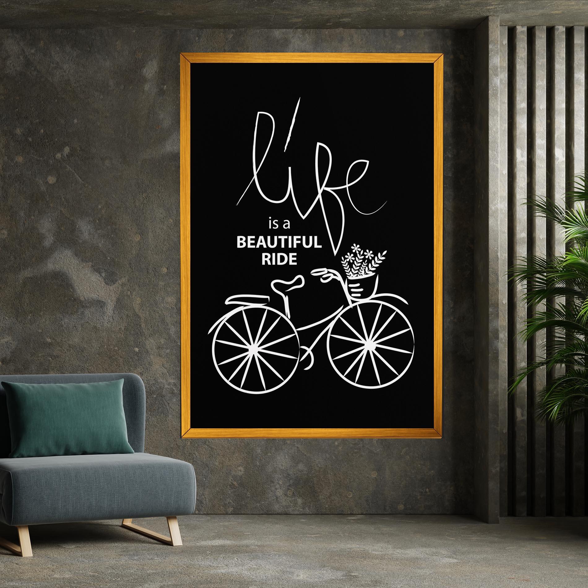 Vászonkép Beautiful Ride mockup 7