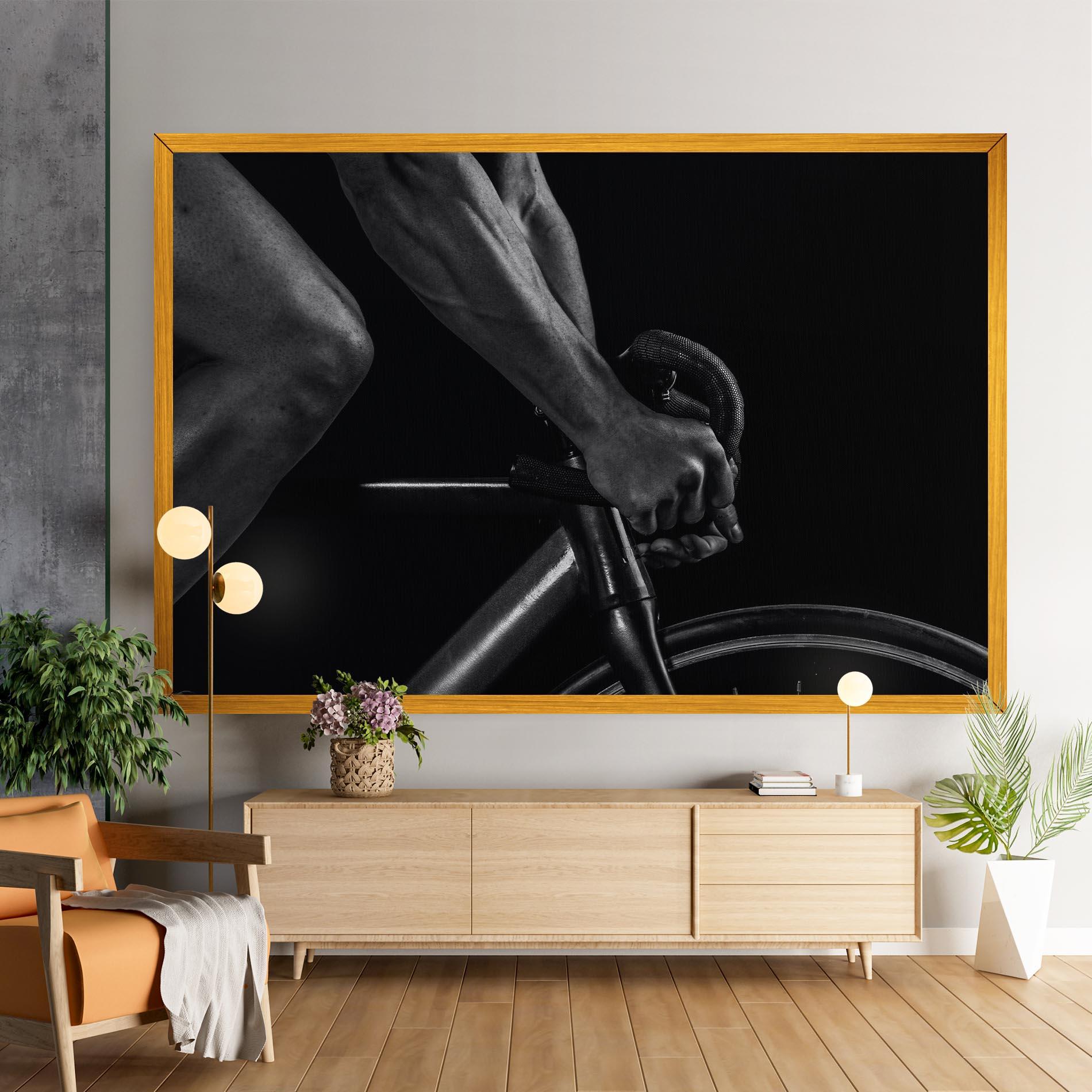 Vászonkép Bike Burst mockup 9