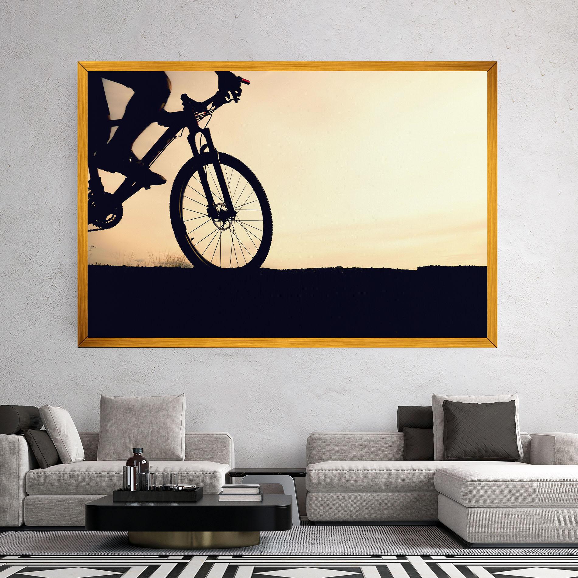 Vászonkép Cream Sky Mtb mockup 2