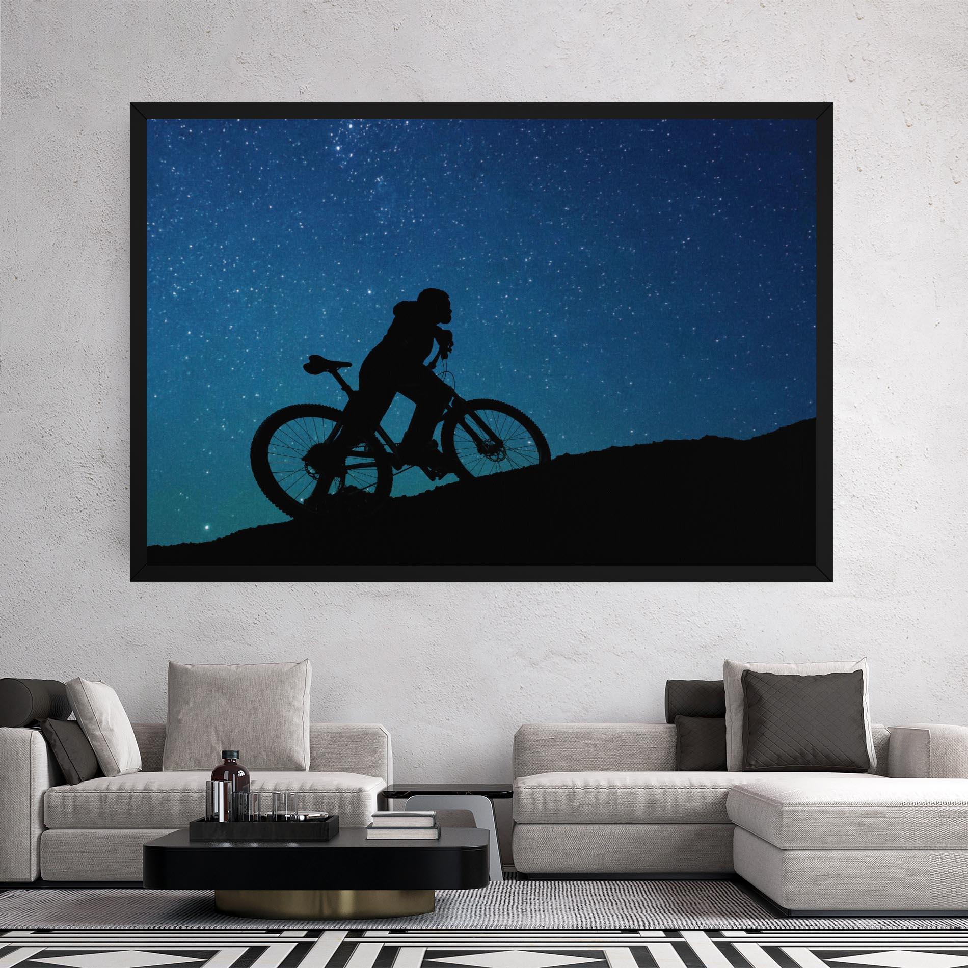 Vászonkép Bike Blast mockup 2