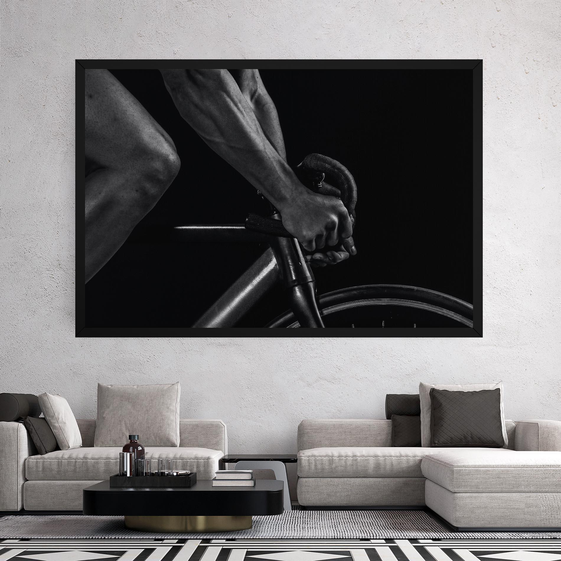 Vászonkép Bike Burst mockup 2