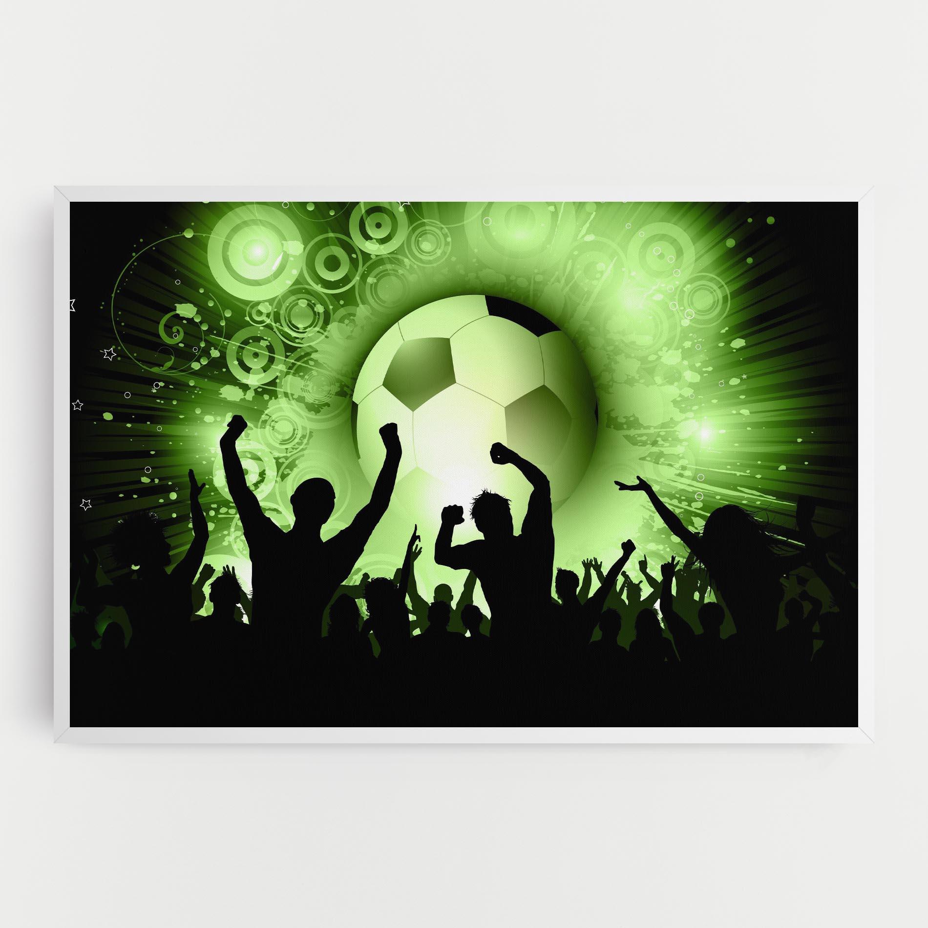 Vászonkép Football Crowd mockup 0