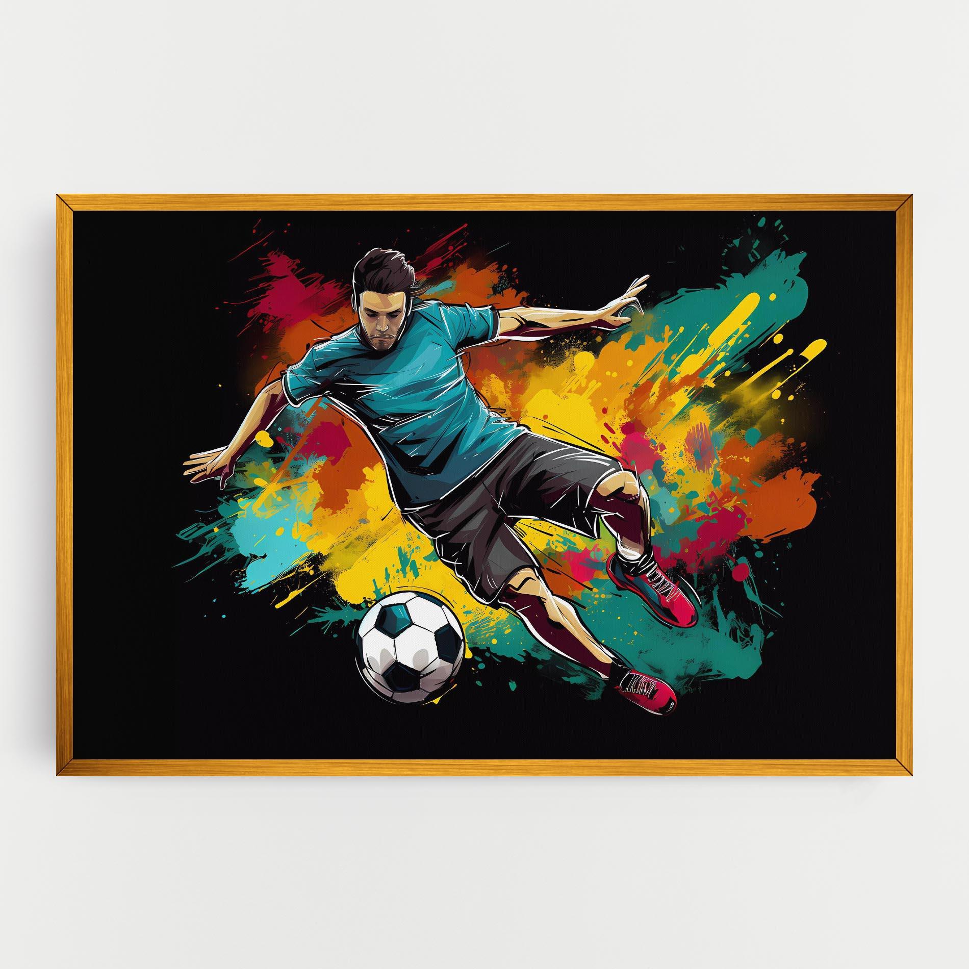 Vászonkép Foot Force mockup 0