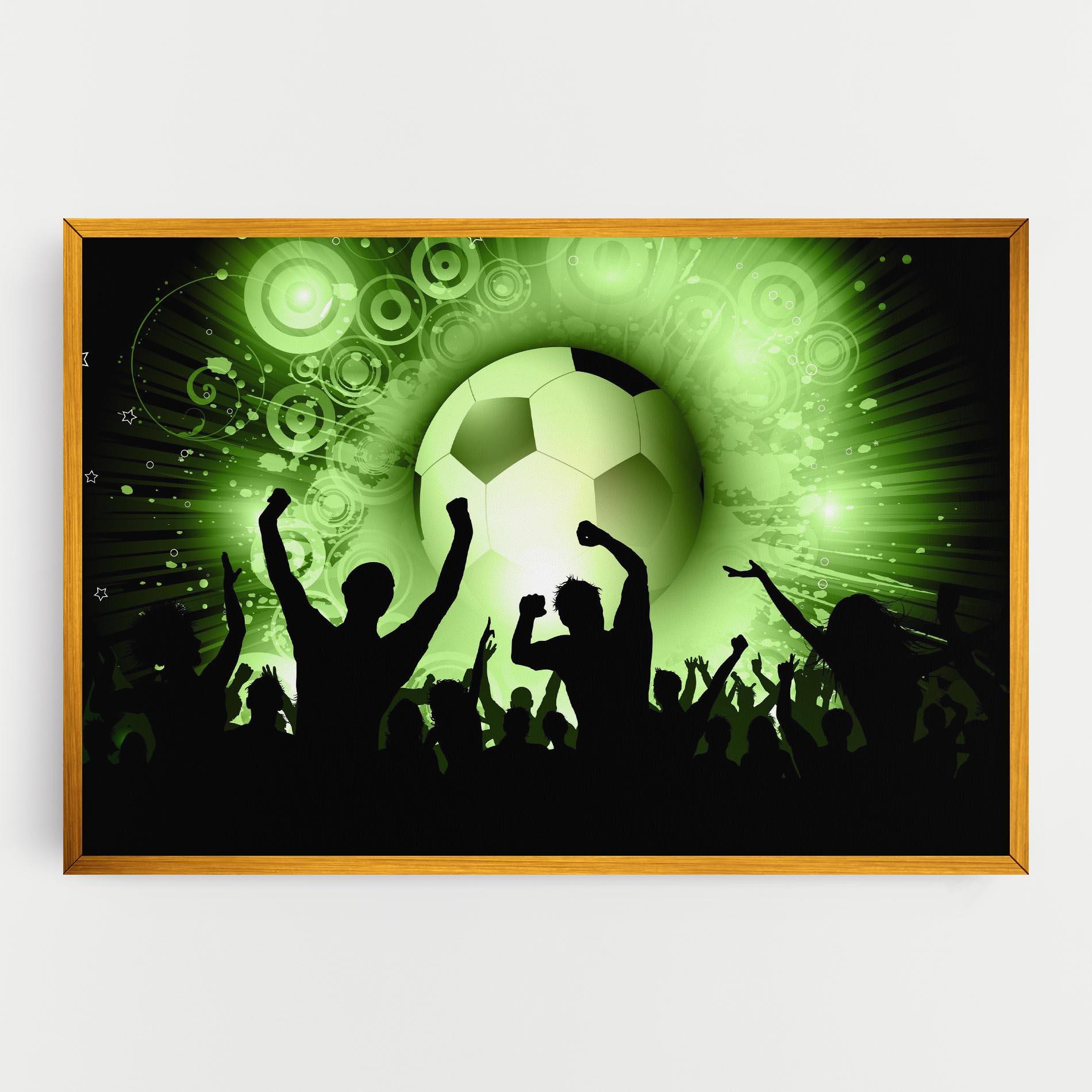 Vászonkép Football Crowd mockup 0