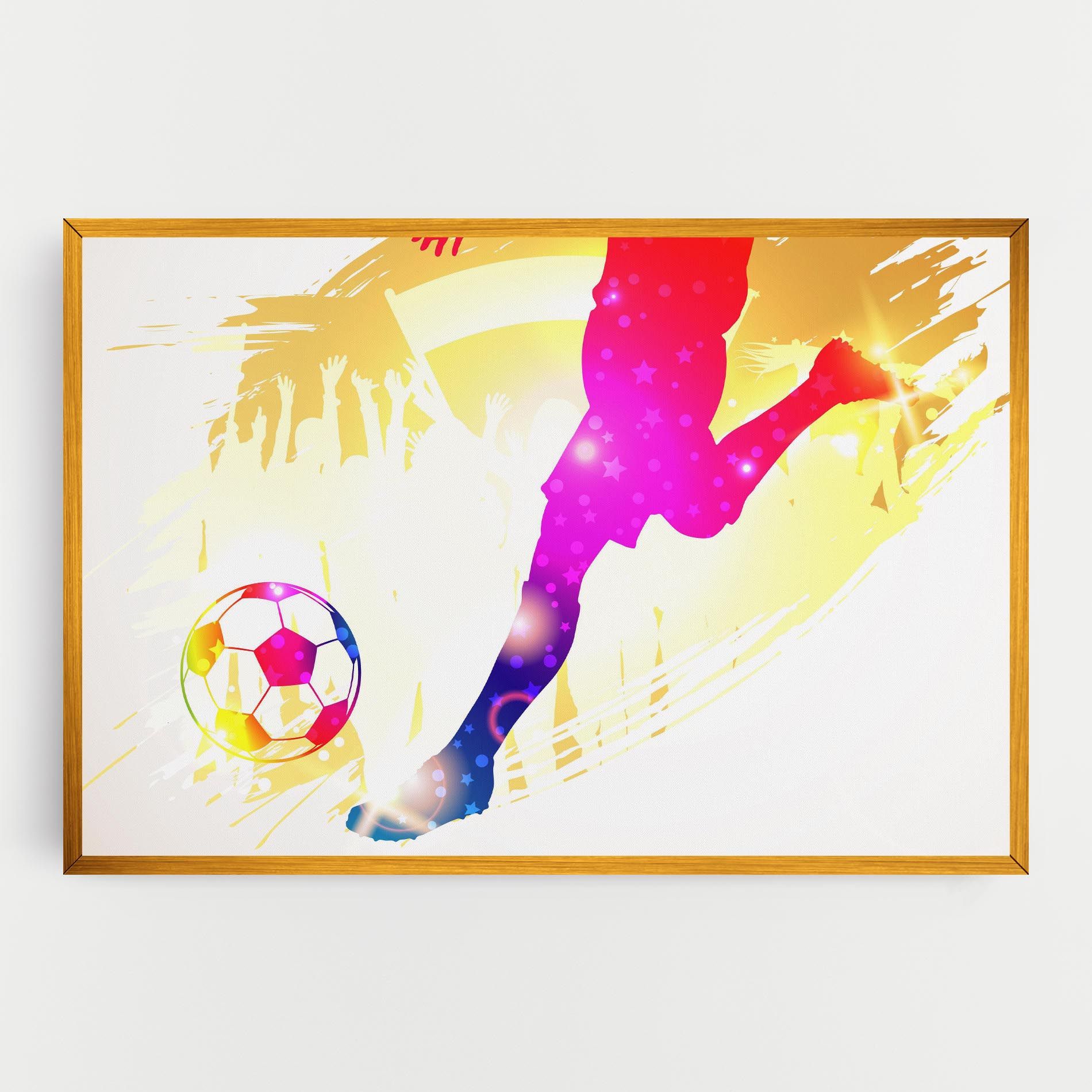Football Gold Art mockup 0
