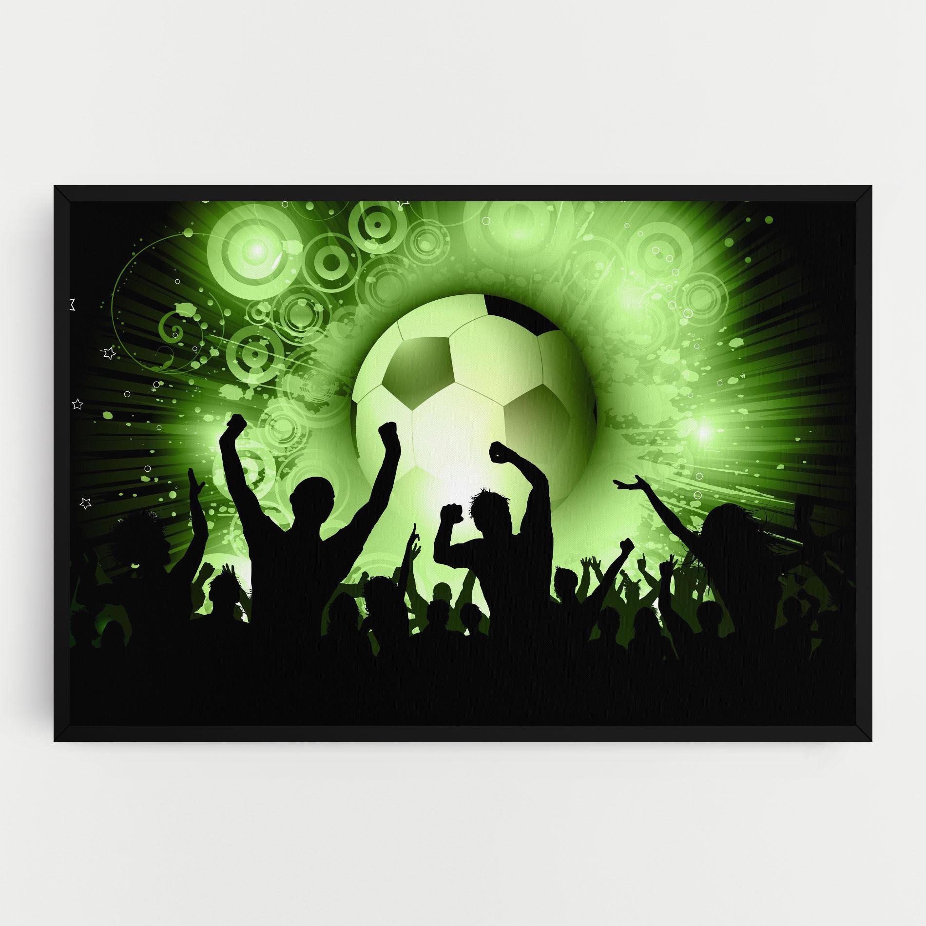 Vászonkép Football Crowd mockup 0