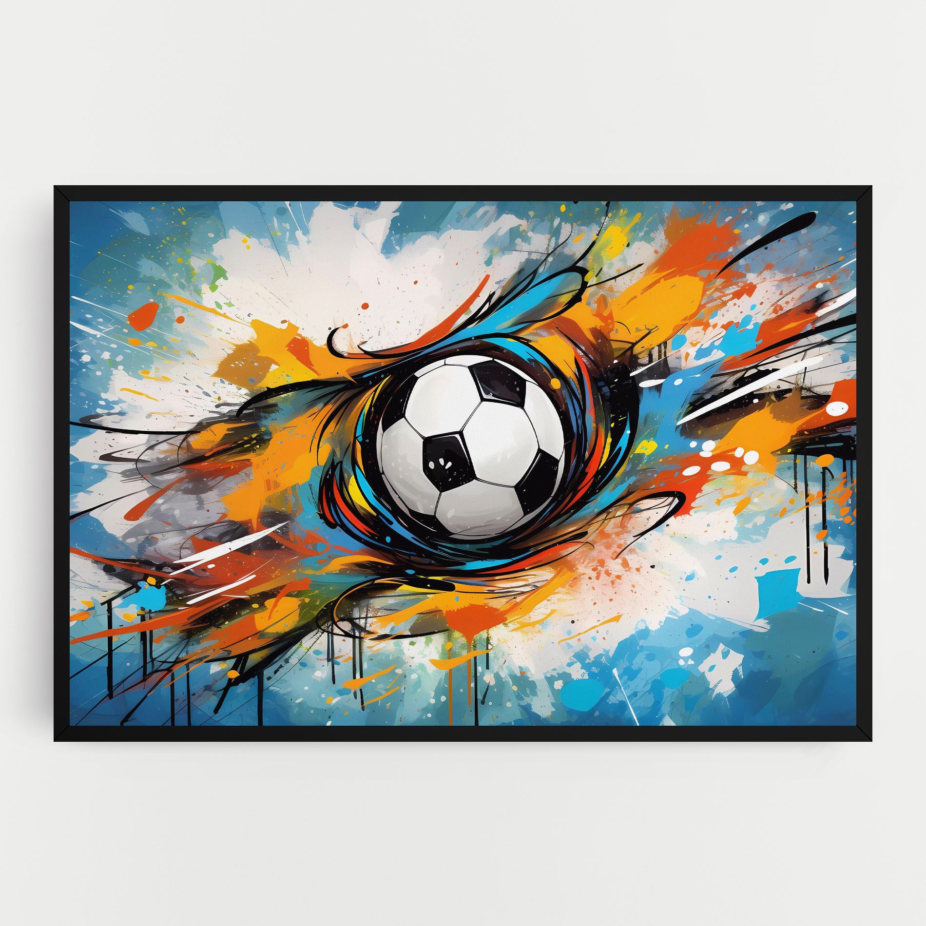 Football Flight Graffiti mockup 0