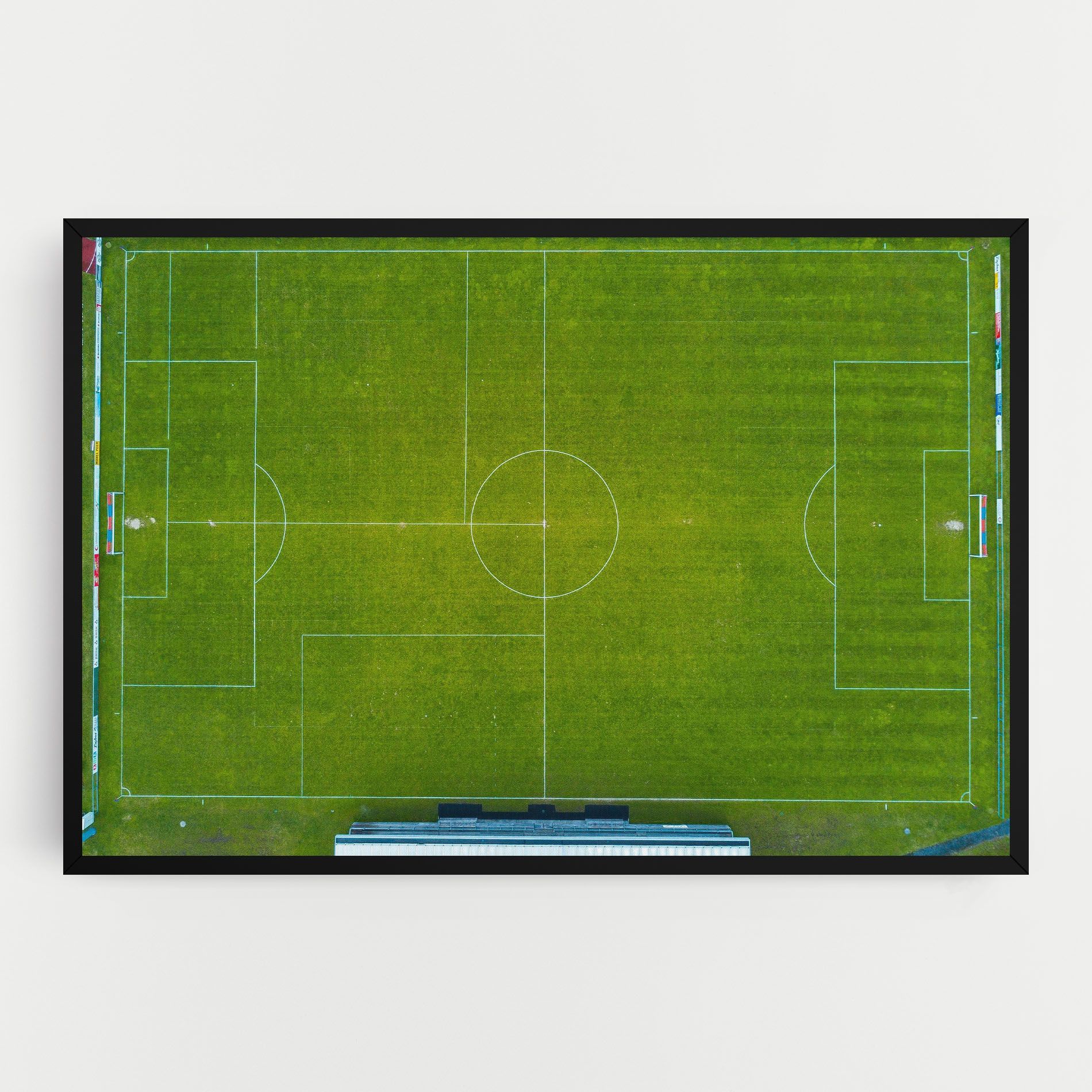 Green Football Field mockup 0