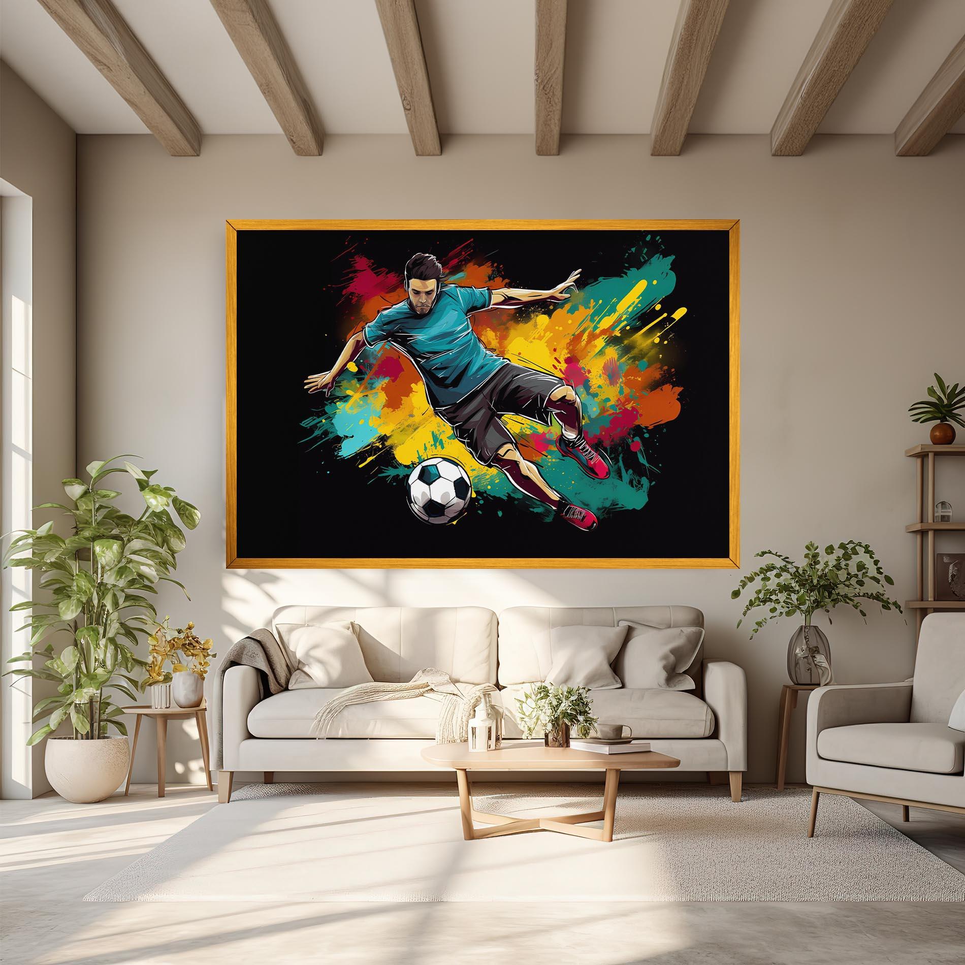 Vászonkép Foot Force mockup 6