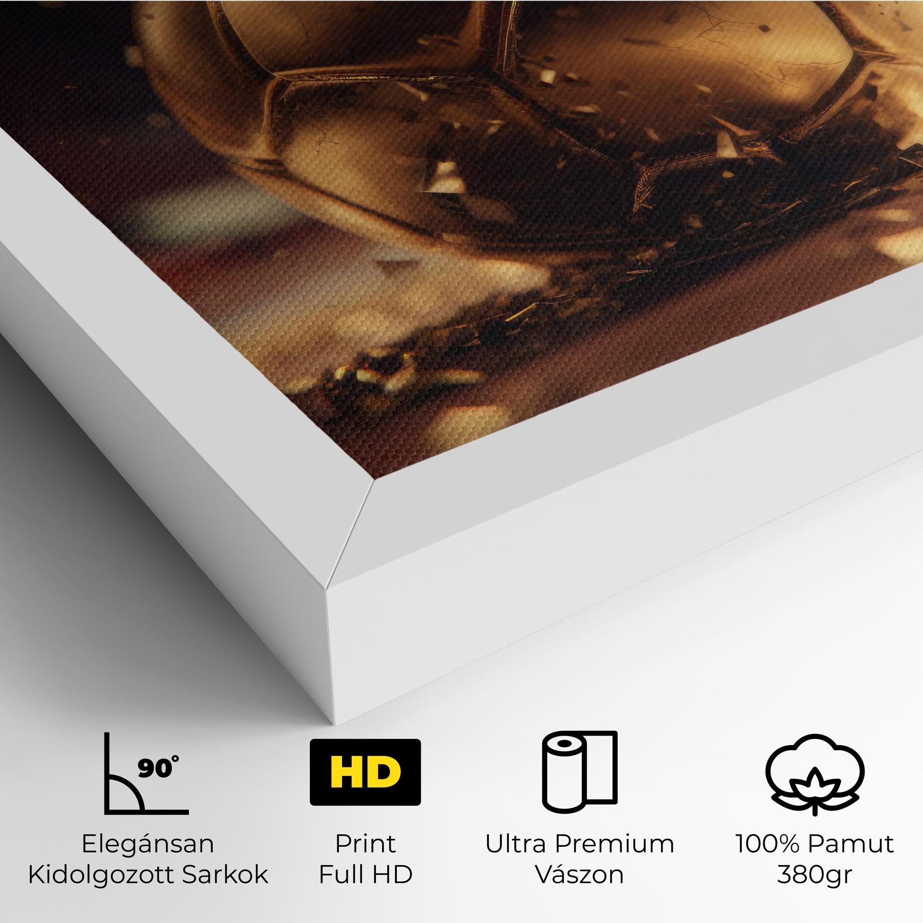 Vászonkép Award For Football mockup 4