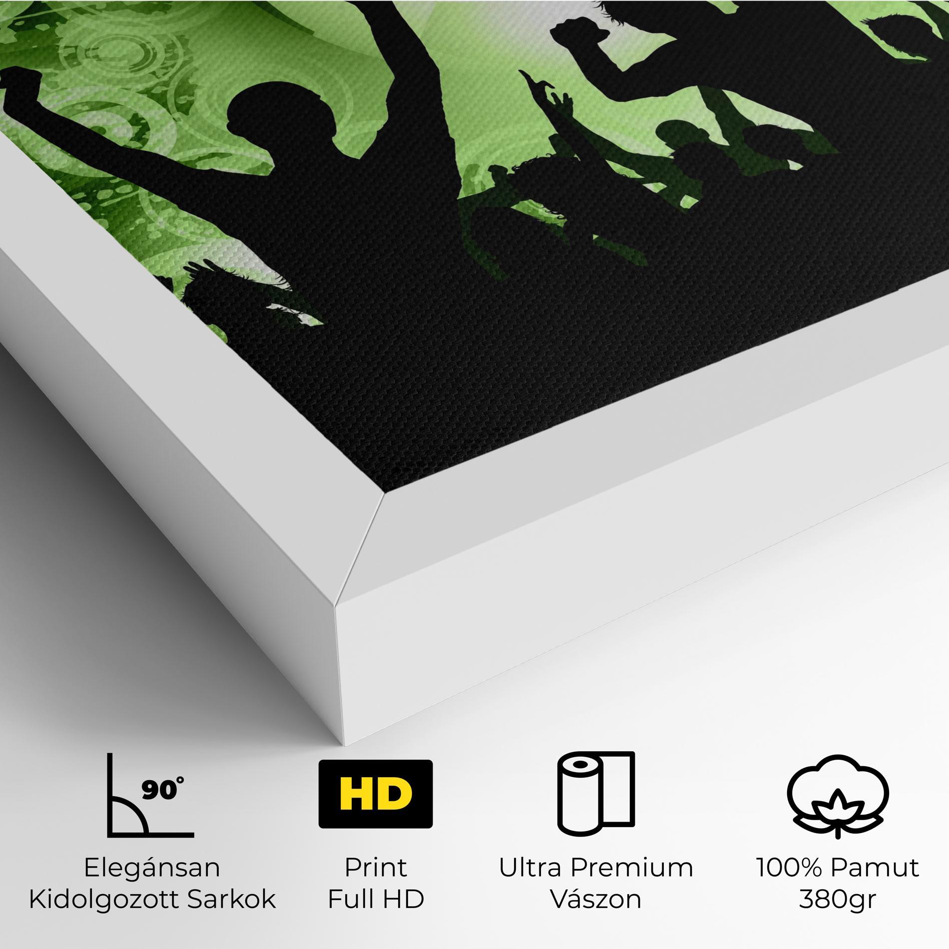 Vászonkép Football Crowd mockup 4