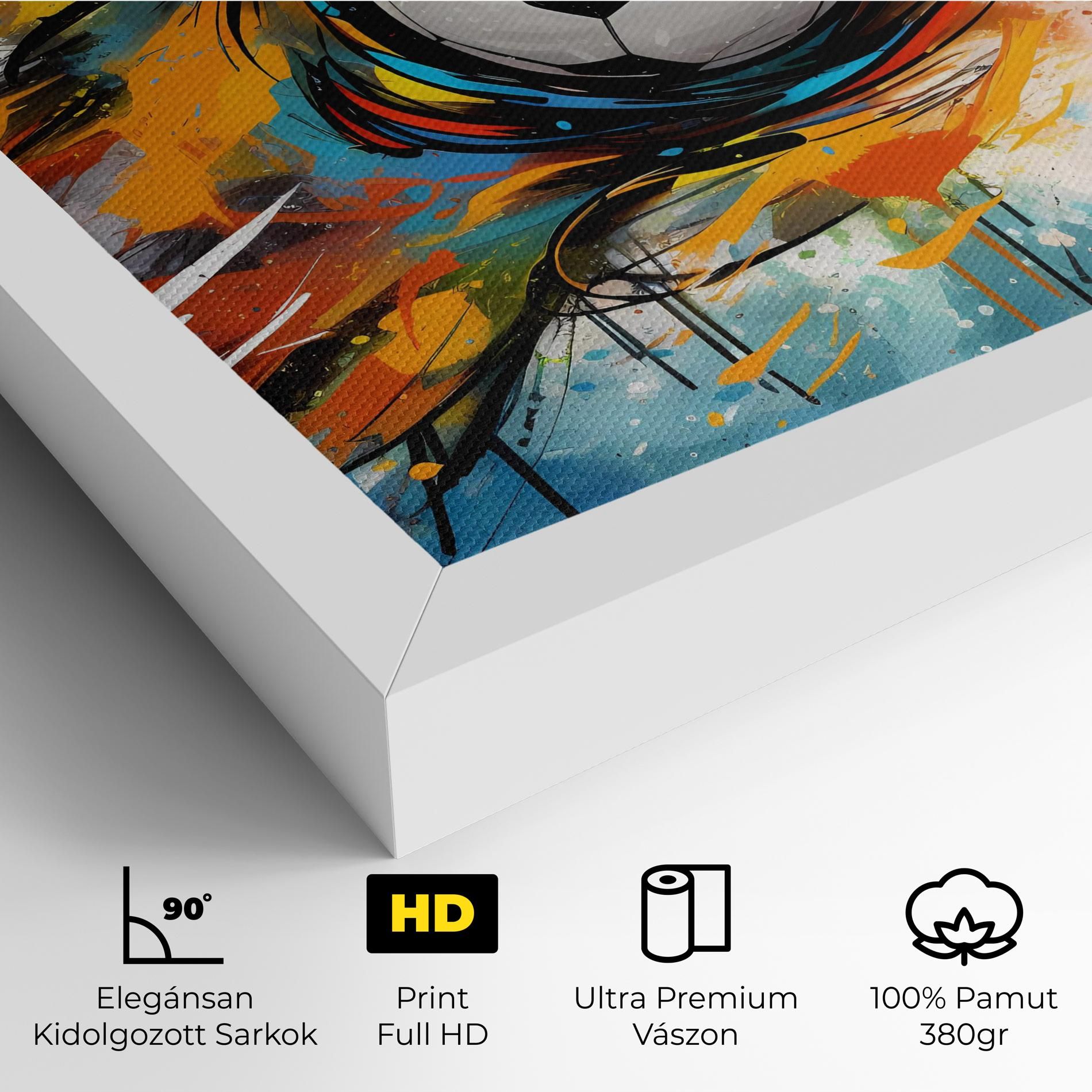 Football Flight Graffiti mockup 4