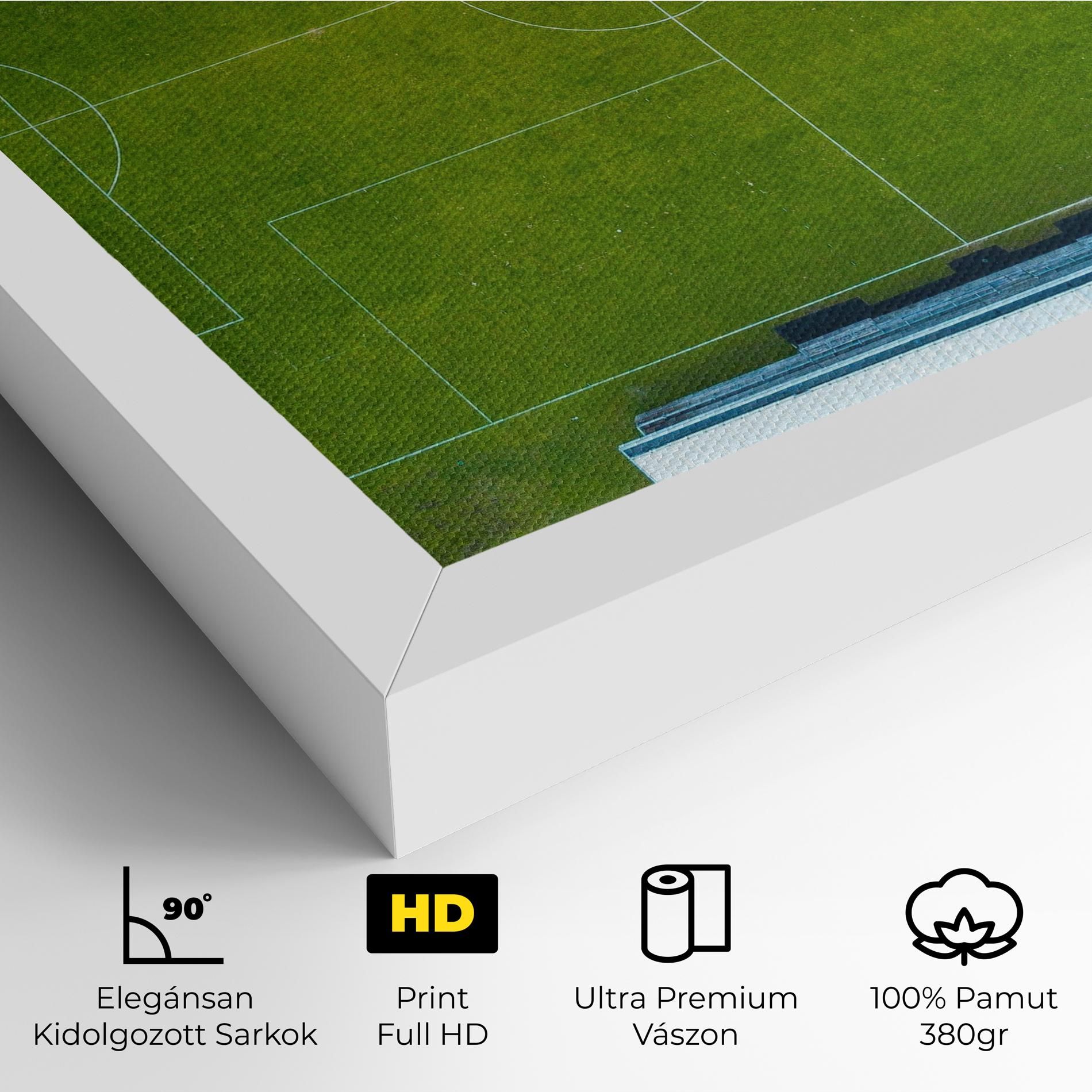 Green Football Field mockup 4
