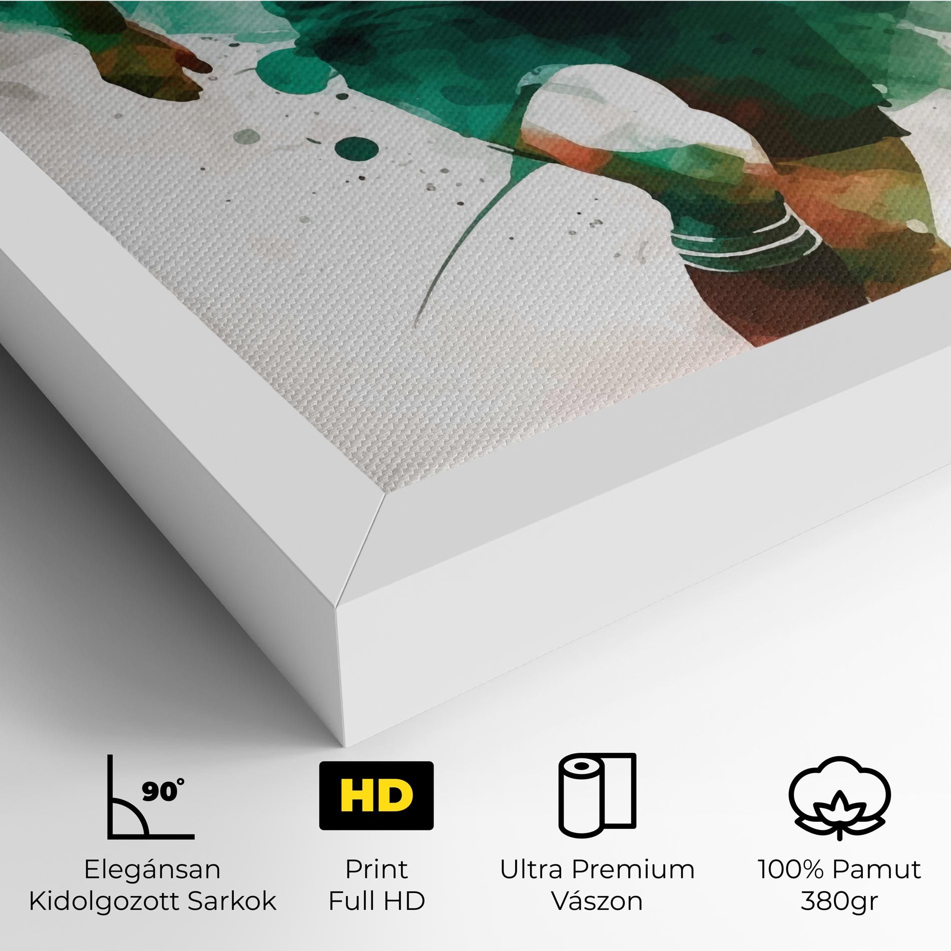 Green Football mockup 4