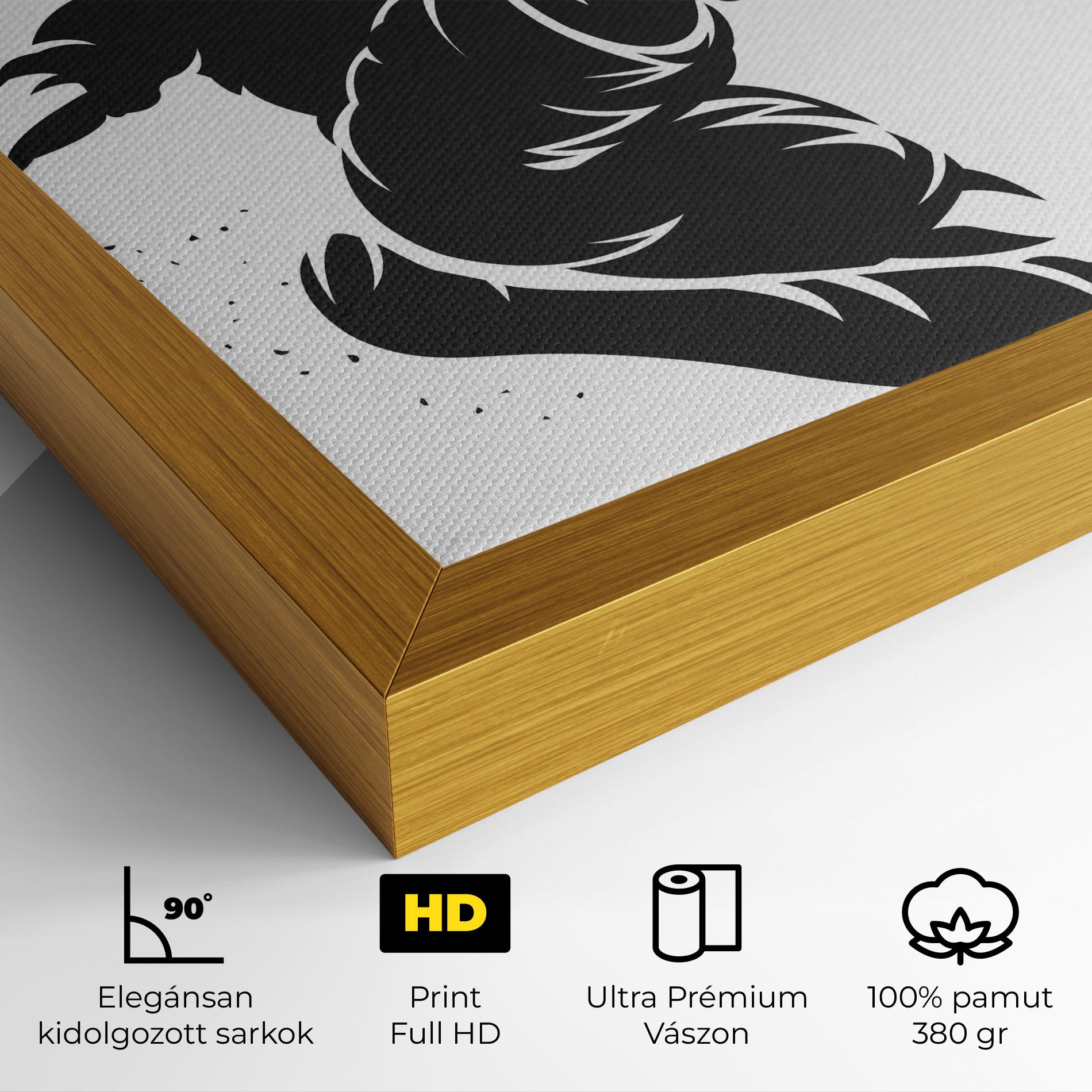 Vászonkép Air Football mockup 4