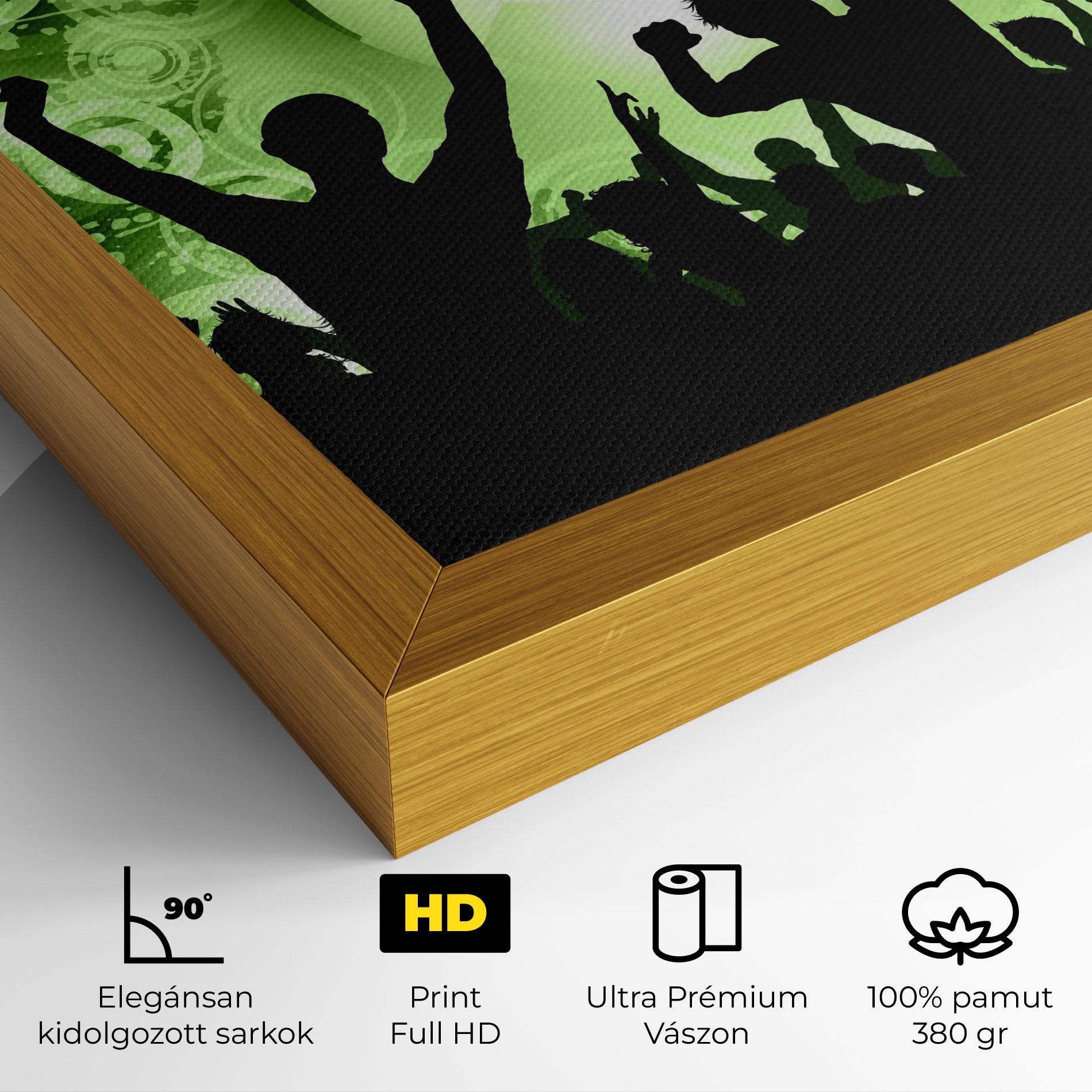 Vászonkép Football Crowd mockup 4