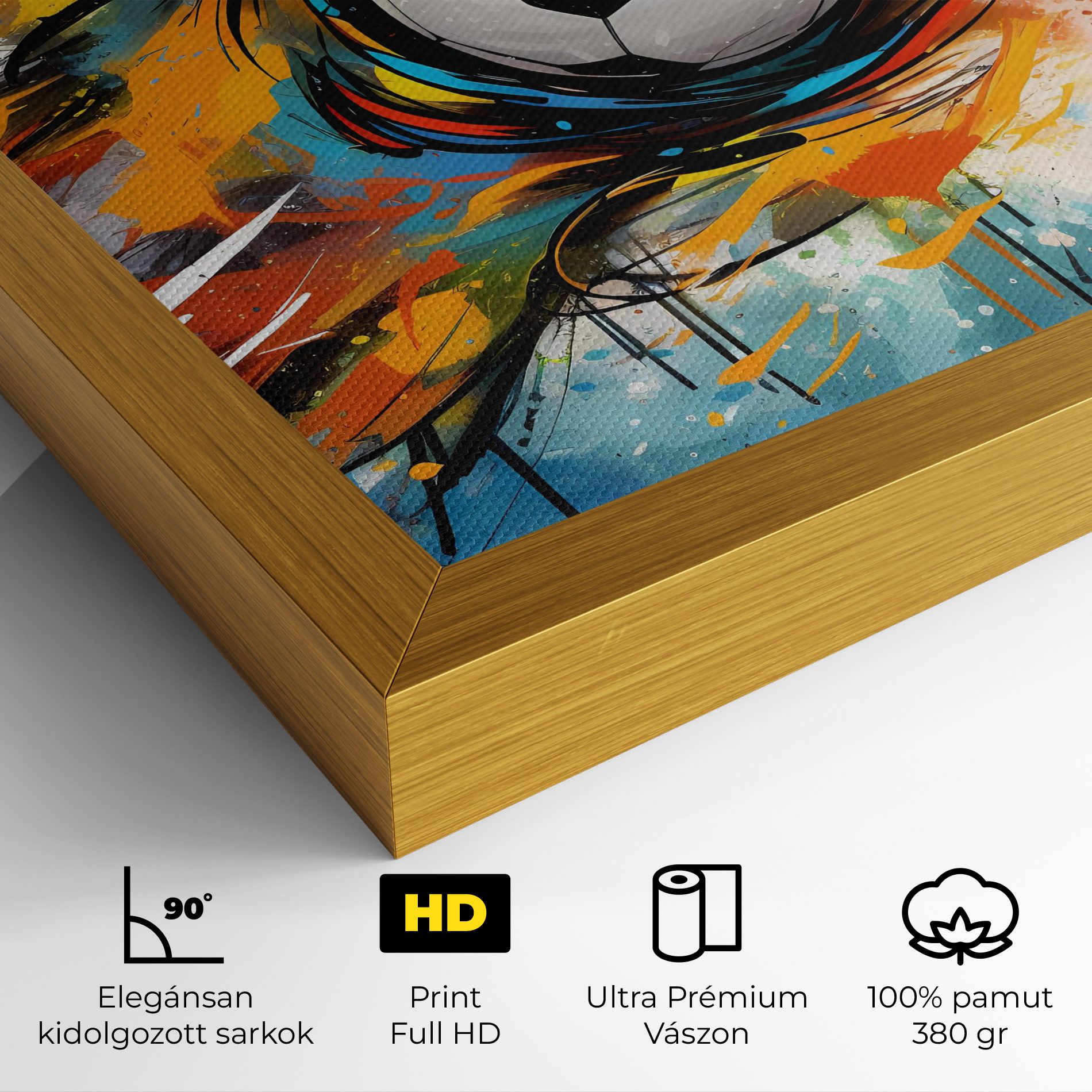 Football Flight Graffiti mockup 4