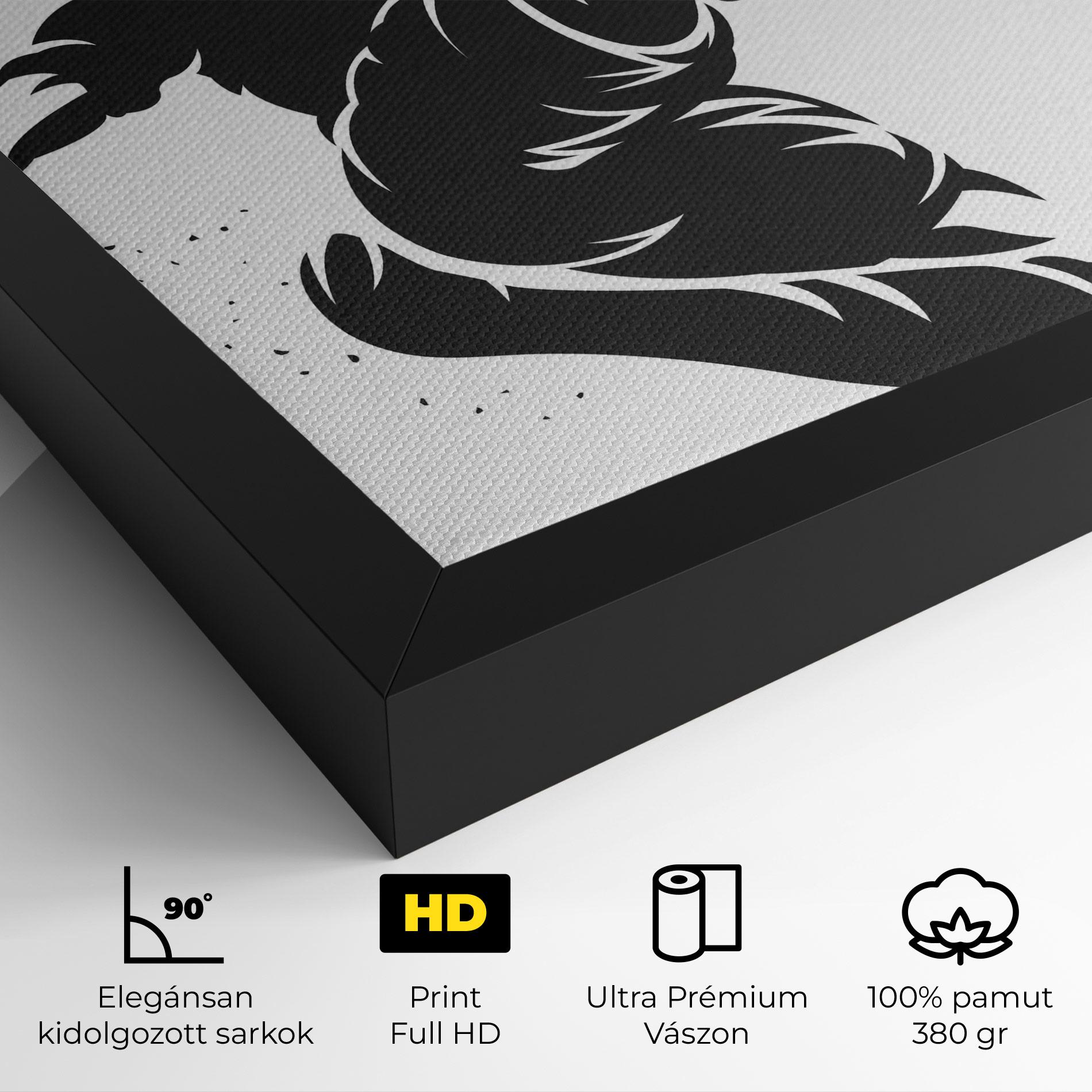 Vászonkép Air Football mockup 4