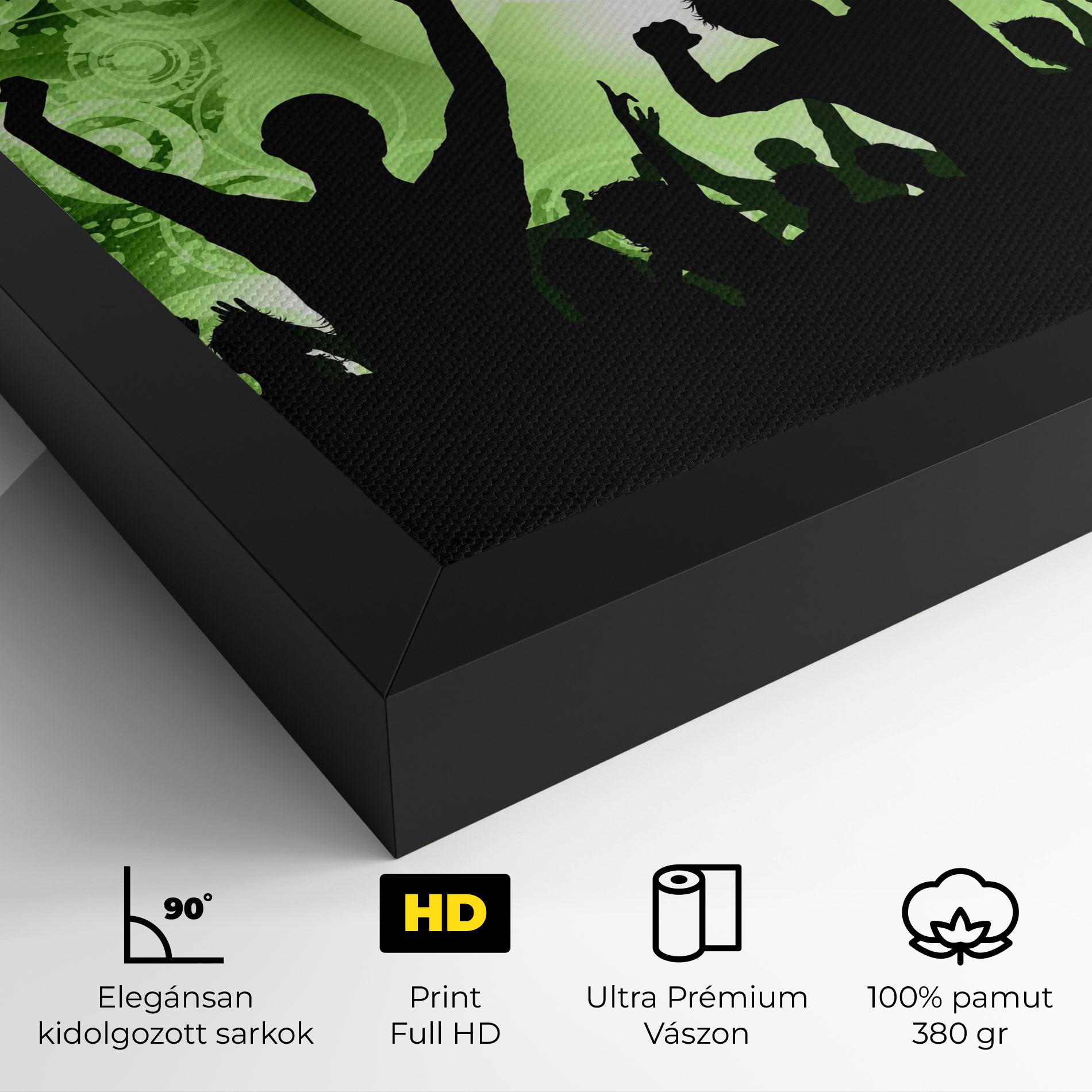 Vászonkép Football Crowd mockup 4