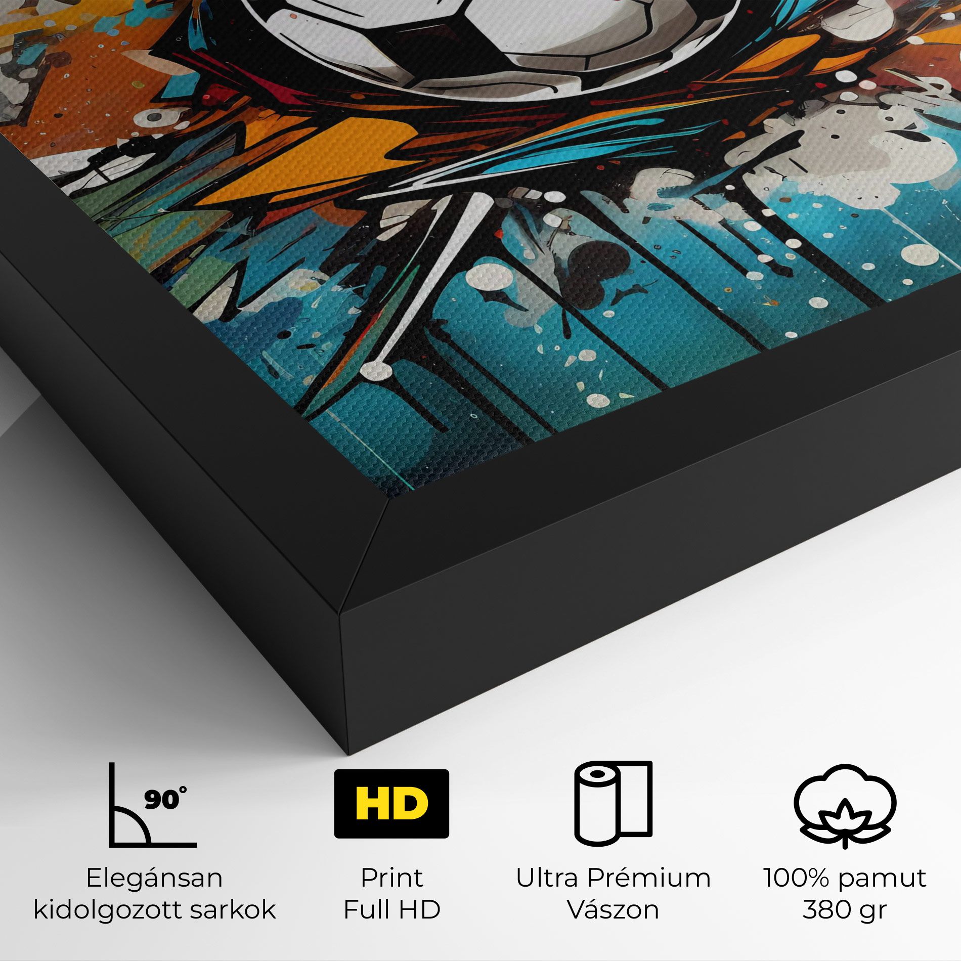 Football Graffiti Style mockup 4